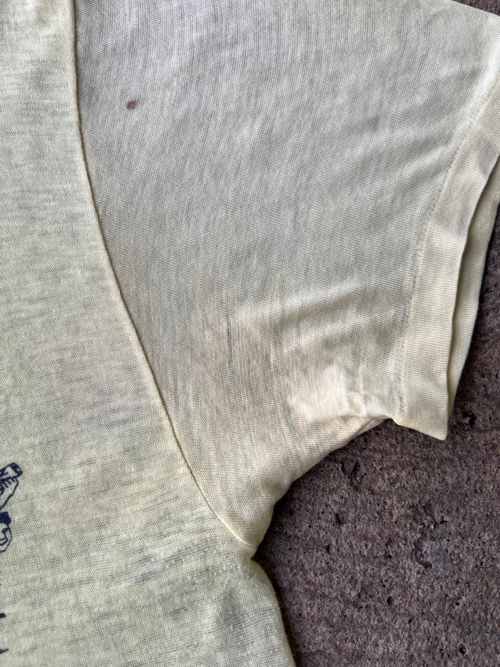 1970s Backyard Brawl Pitt WVU Shirt Medium