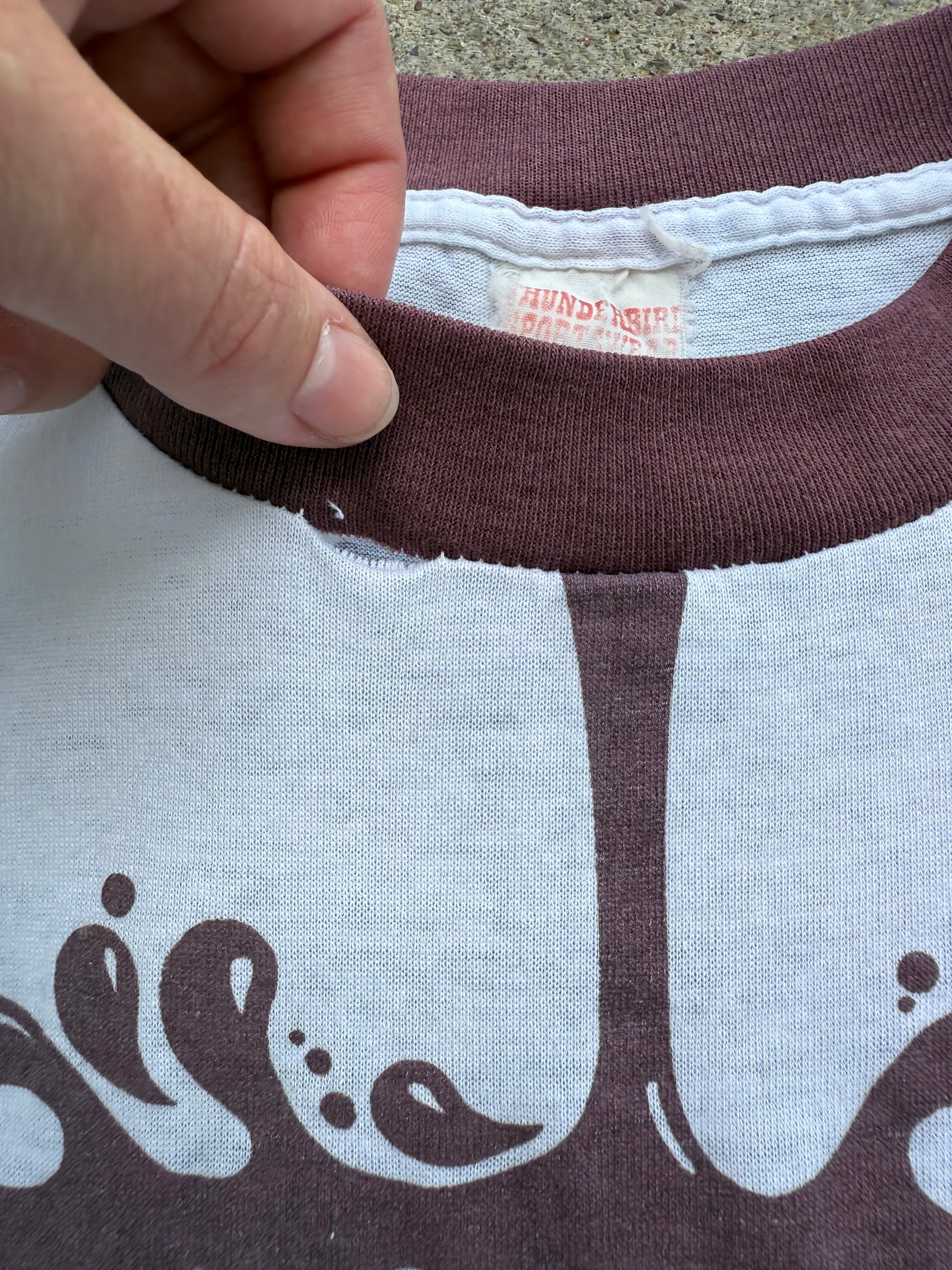 1980s Hershey’s Syrup Ringer Shirt Medium