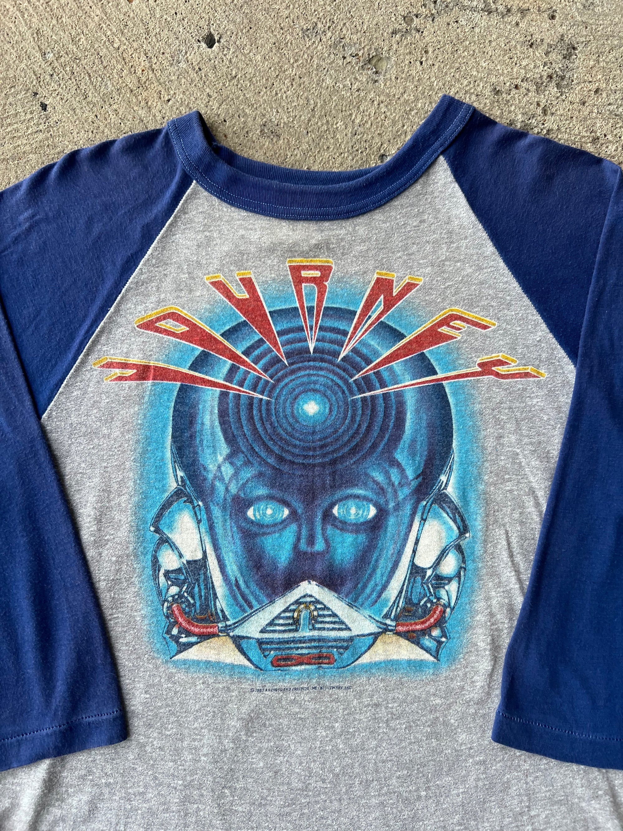 1983 Journey Frontiers Raglan Shirt Medium