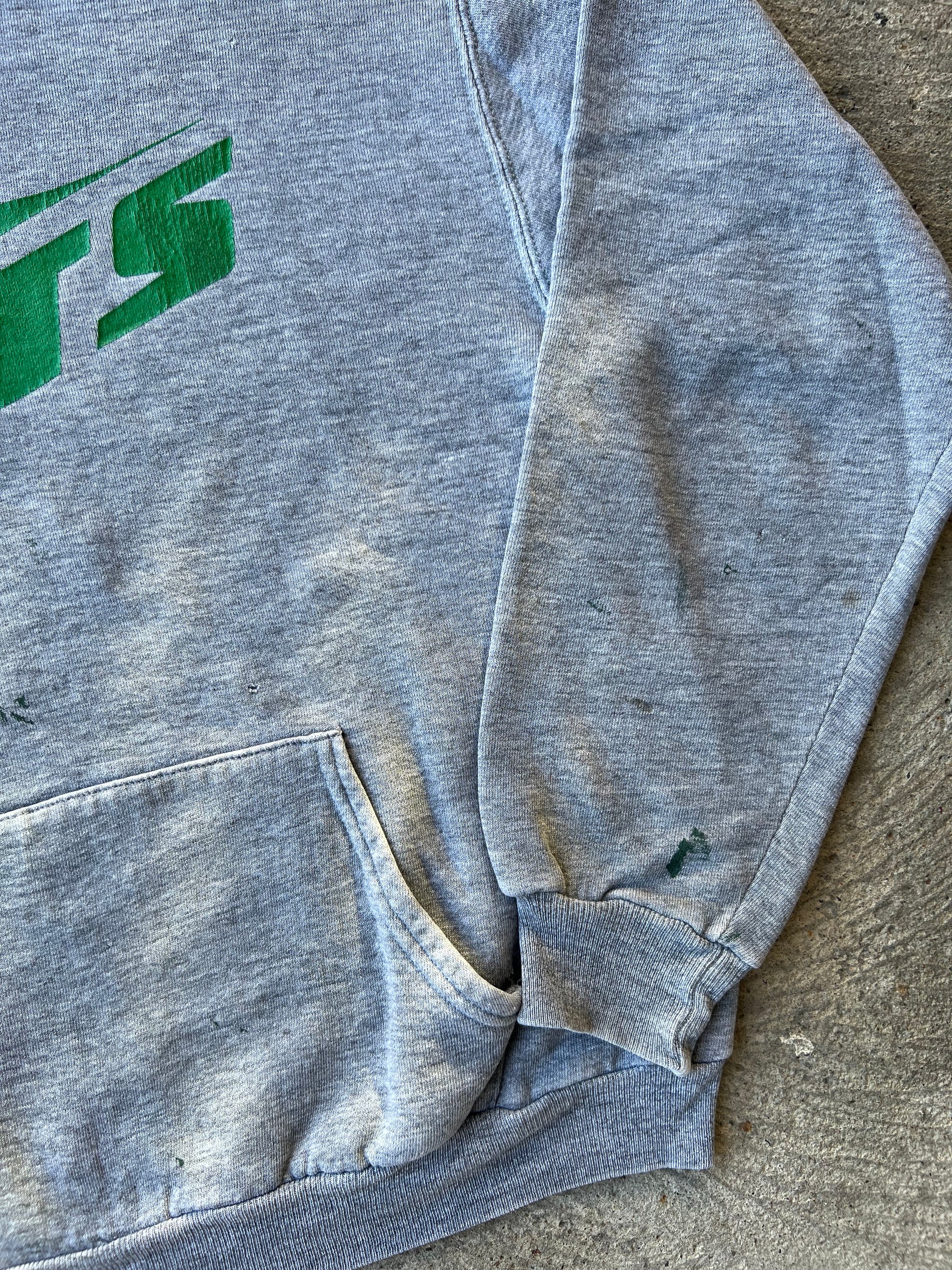 1980s Triblend Hoodie Mckean Jets Large