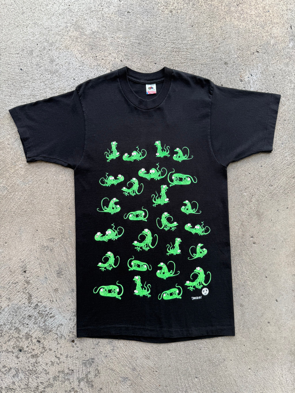 1990s Lizards Sex Positions Shirt Large