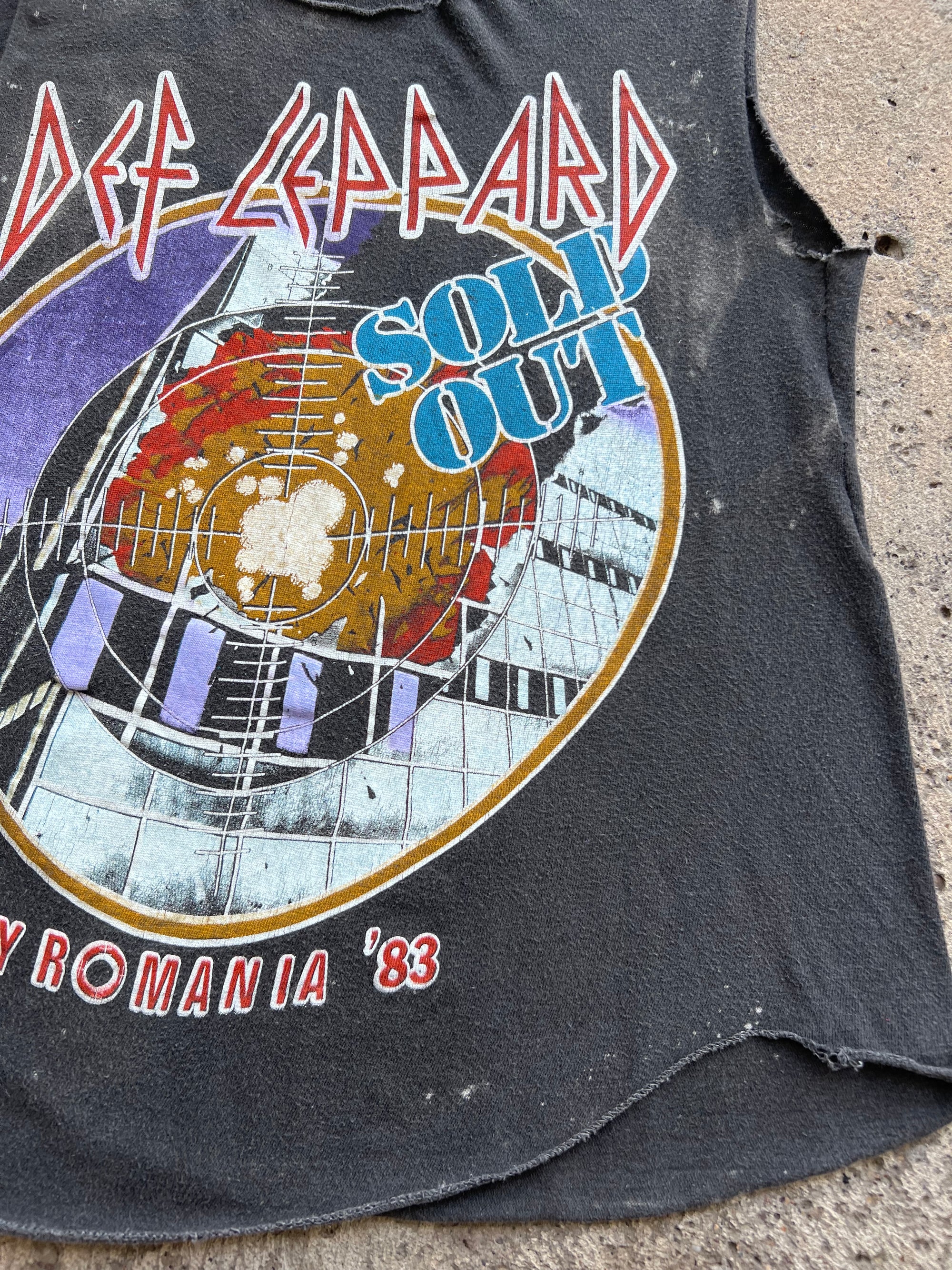 1980s Def Leppard Shirt Small