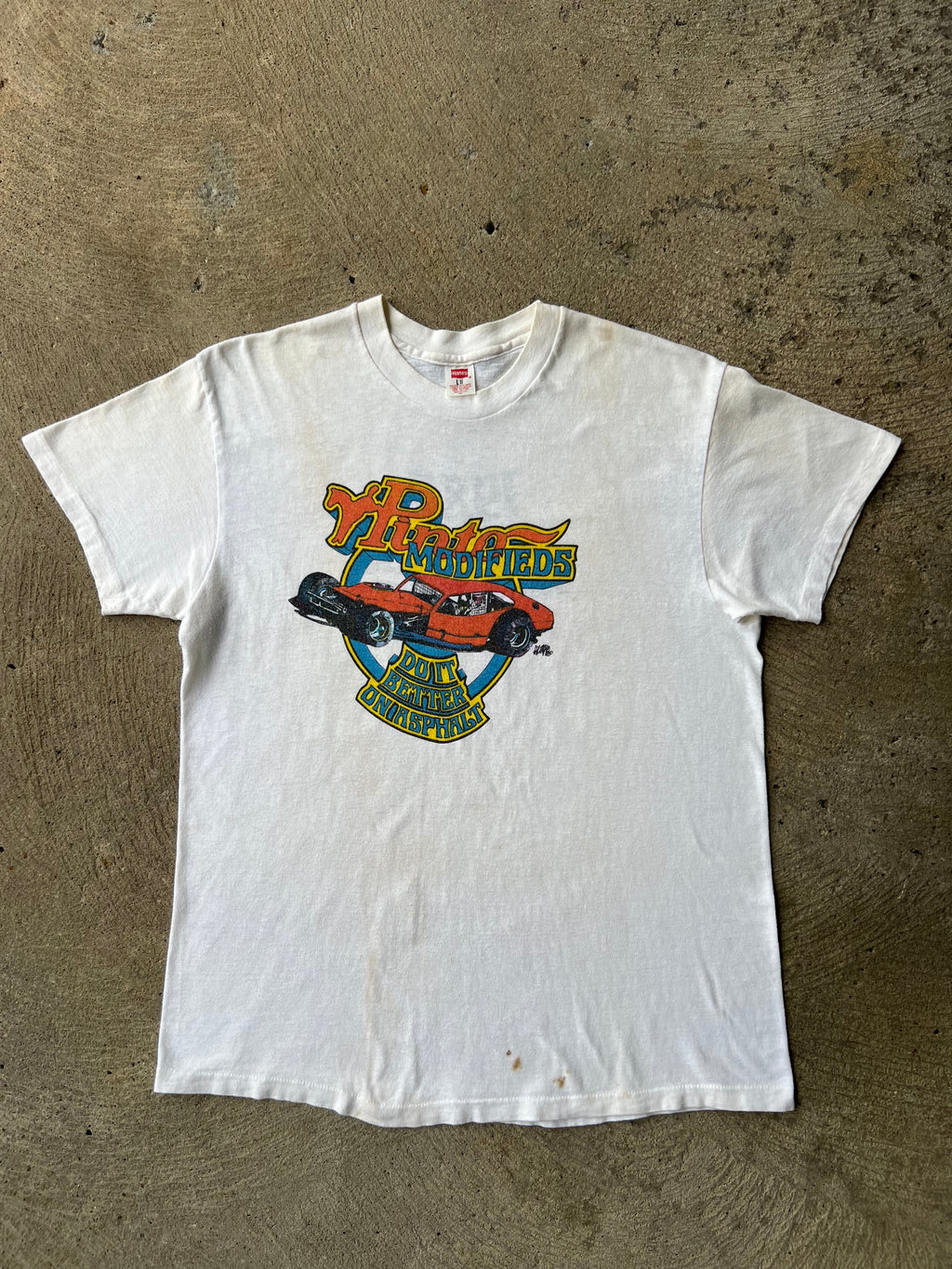 1980 Pinto Asphalt Stock Car Racing Shirt Large