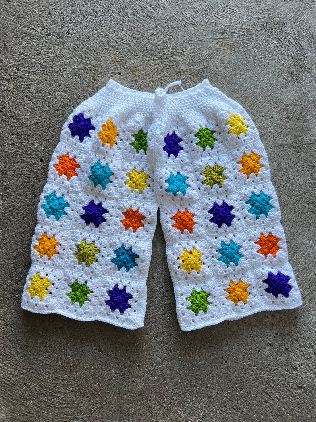 Hand Crocheted Shorts Size 29