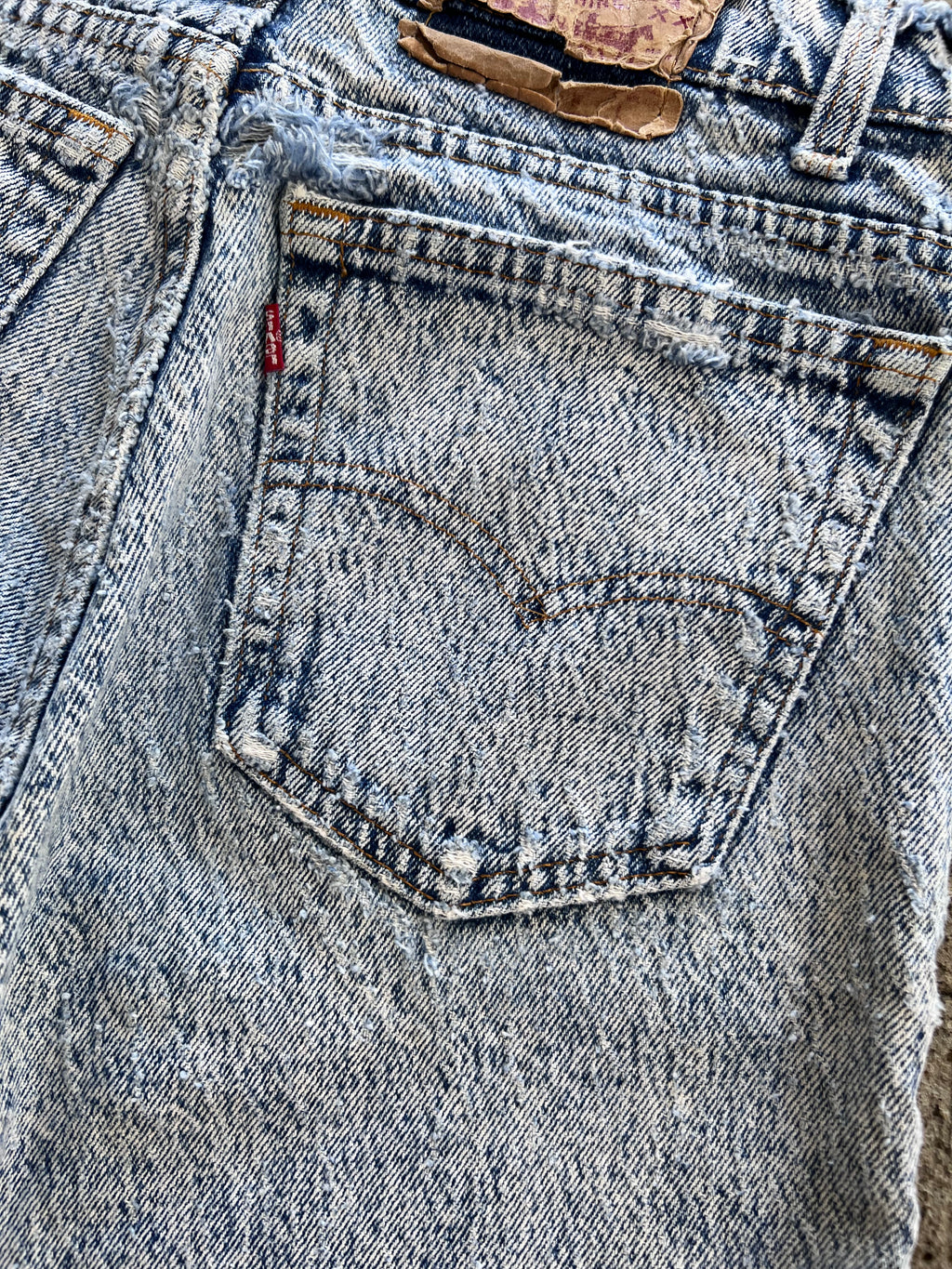1980s Acid Wash Levis Pants 32x32