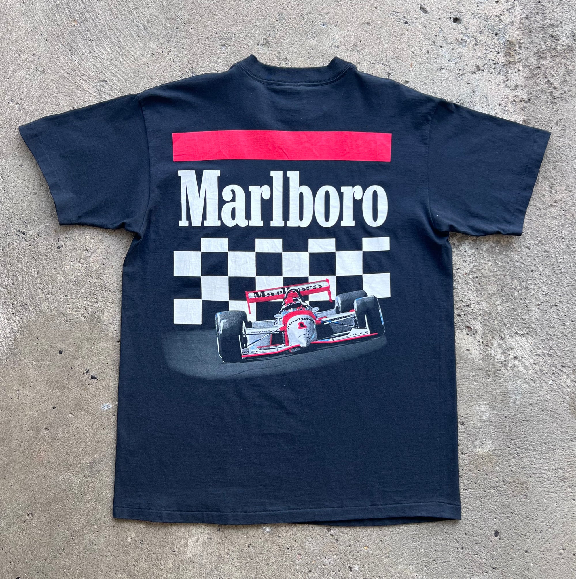 1990s Marlboro Team Penske Pocket Shirt Deadstock Large