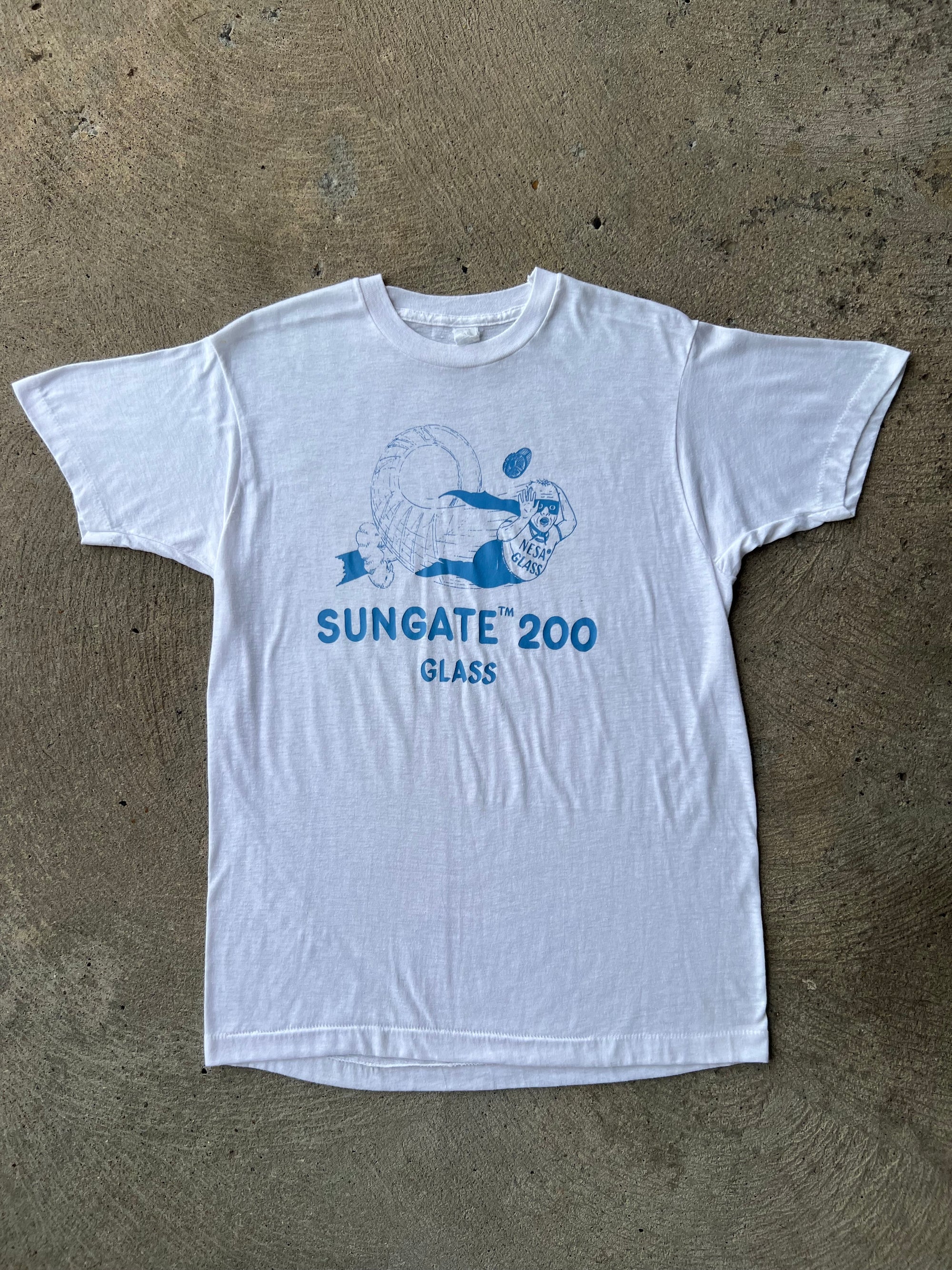 1970s Sungate Glass Shirt Large