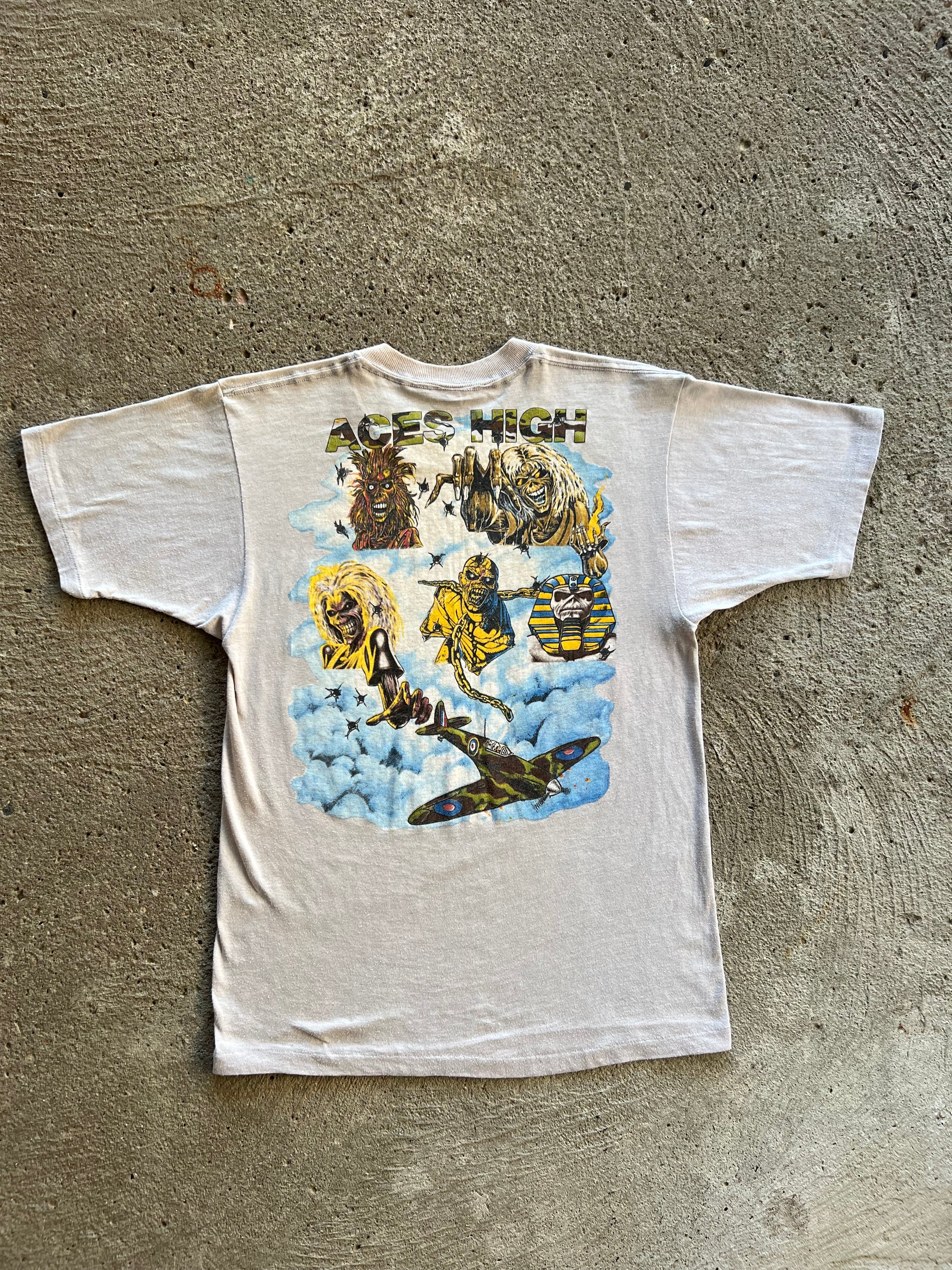 1980s Iron Maiden “Aces High” Medium