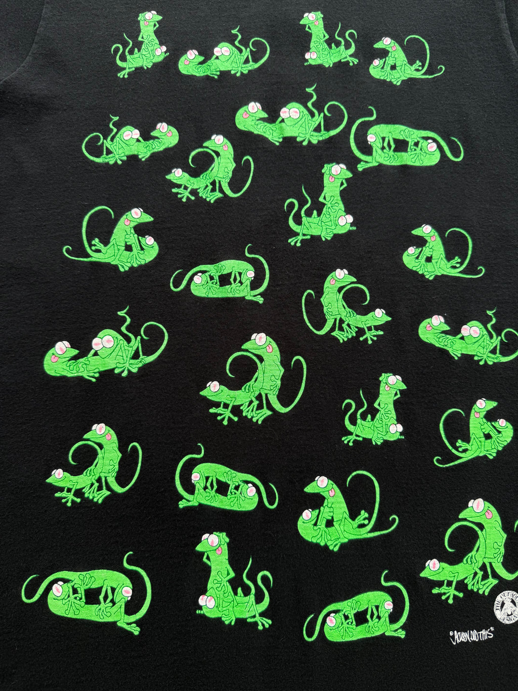 1990s Lizards Sex Positions Shirt Large