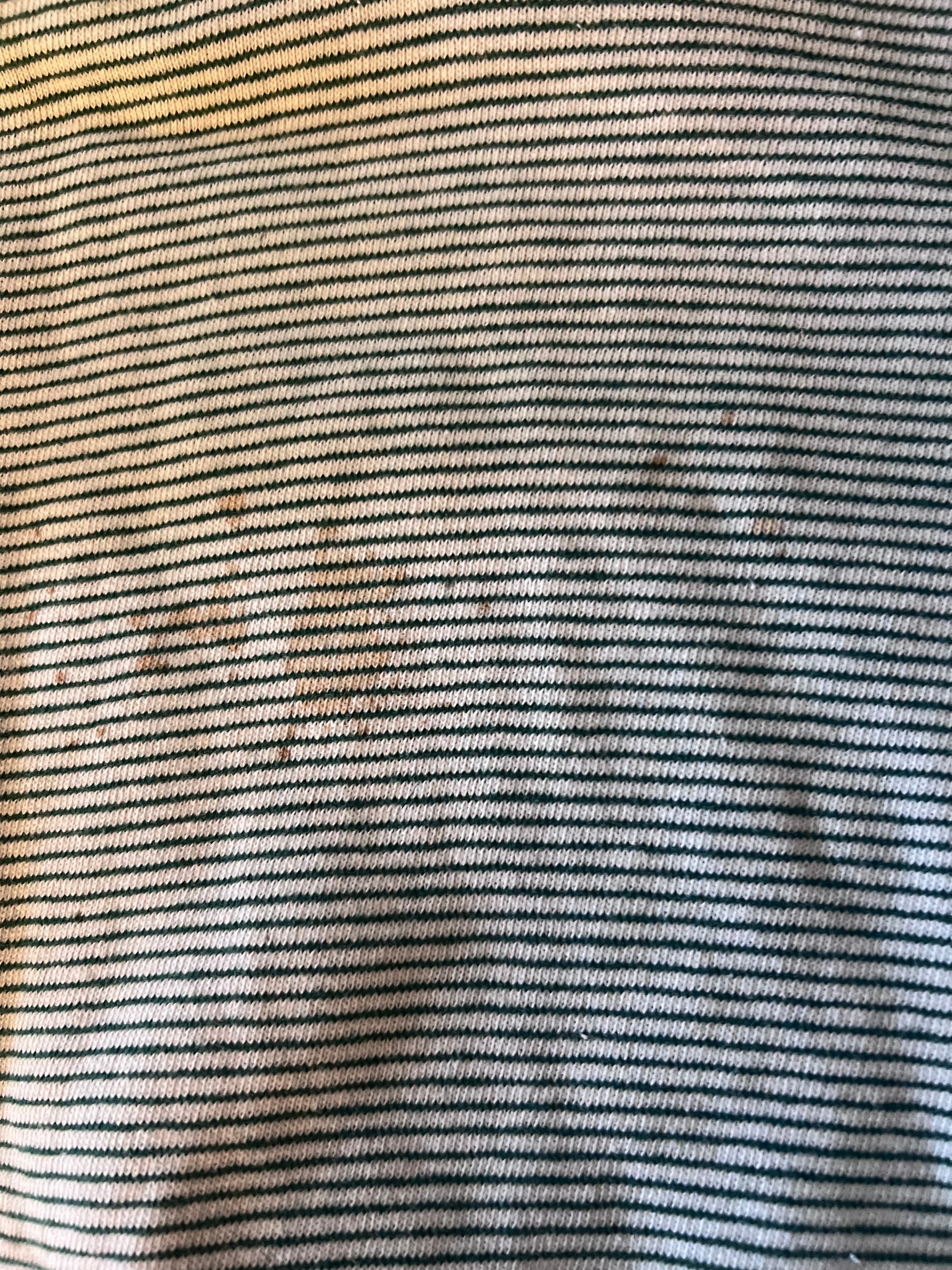 1960s Geibel Gators Striped Short Sleeve Sweatshirt XL
