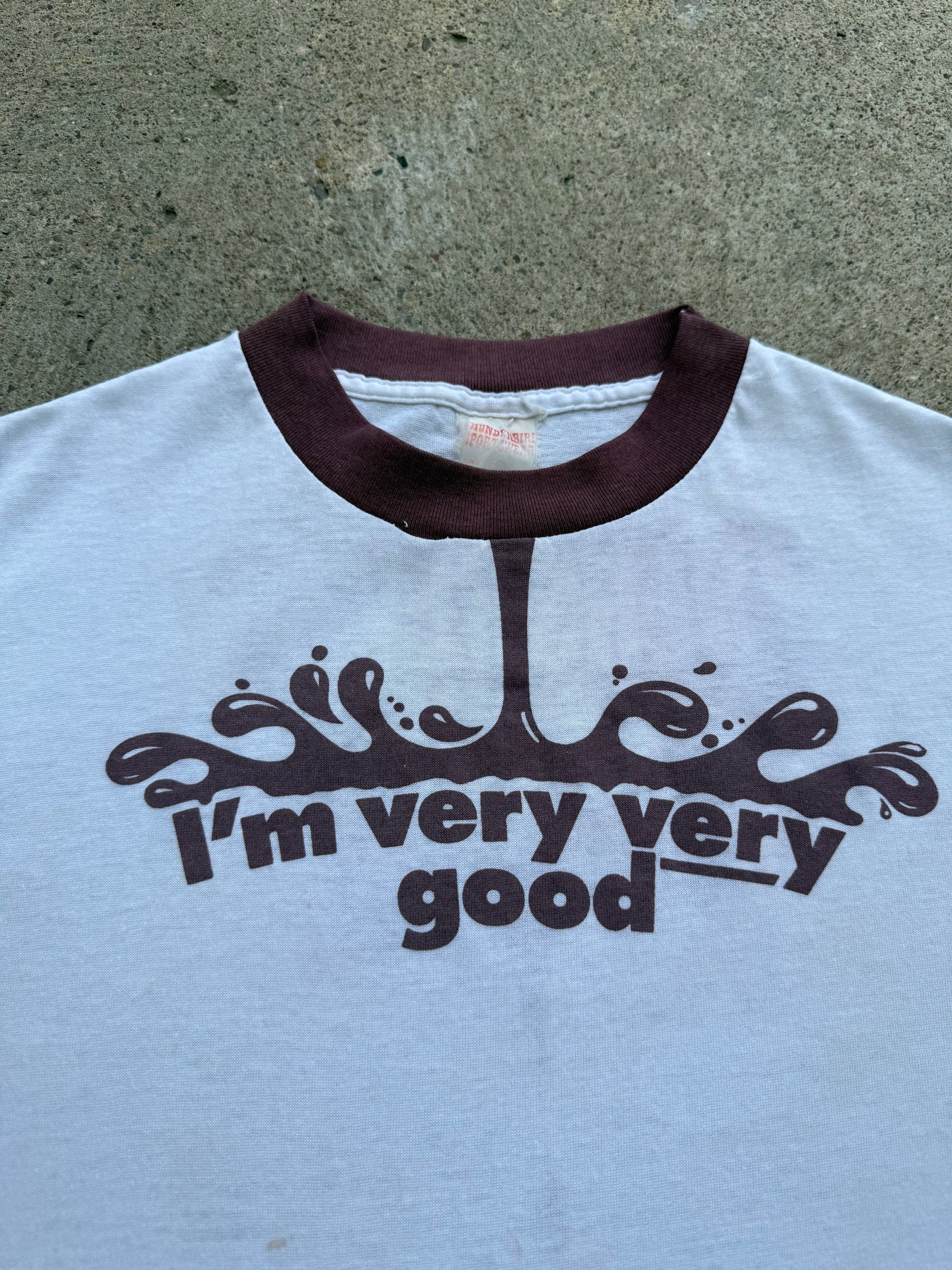 1980s Hershey’s Syrup Ringer Shirt Medium