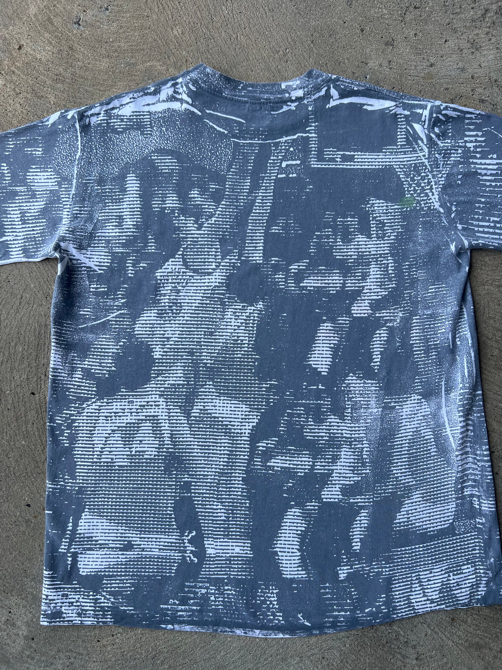 1980s Adidas AOP Shirt L/XL