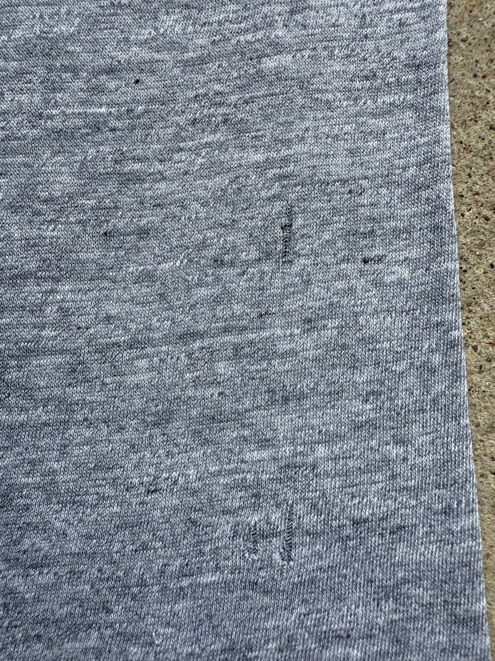 1980s Tri Blend Sportswear Shirt Gray Medium