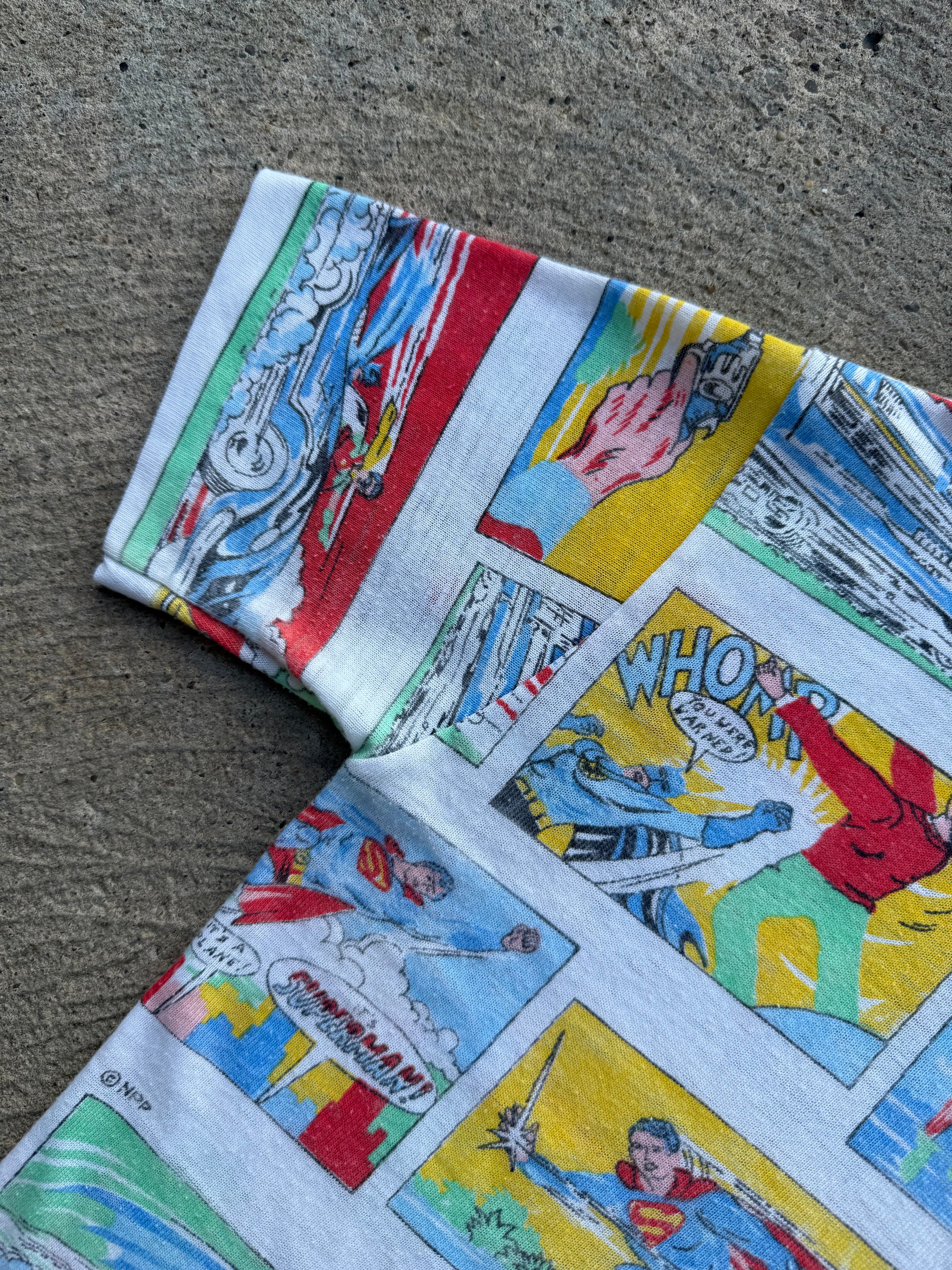 1970s Batman And Robin Comic Strip Shirt Boys 12