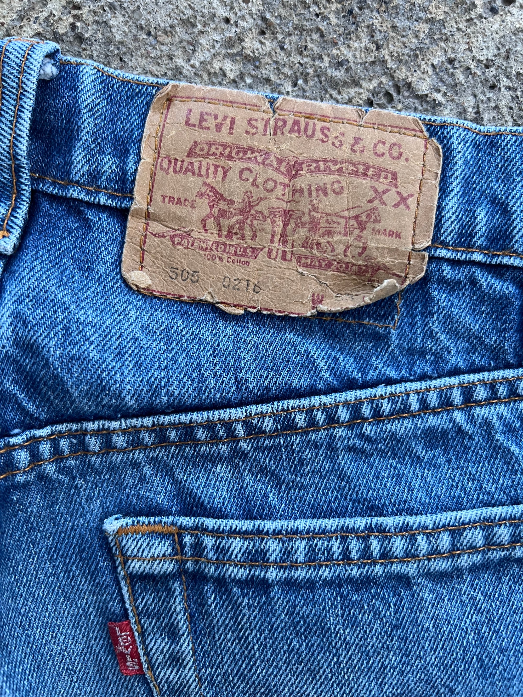 1970s Levi’s 505 33x32