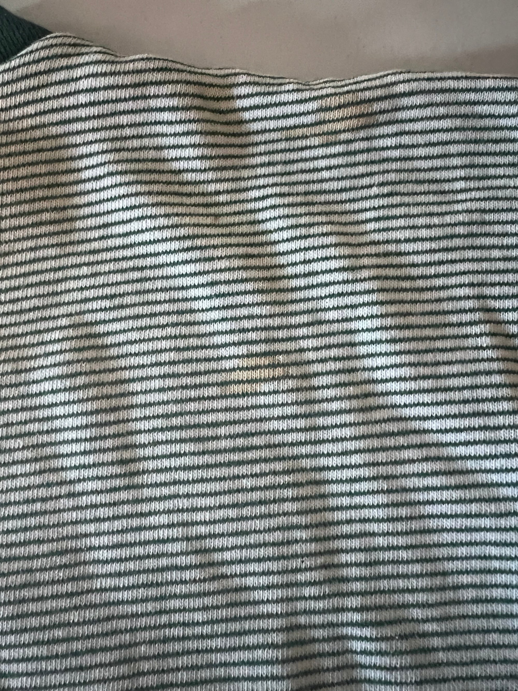 1960s Geibel Gators Striped Short Sleeve Sweatshirt XL