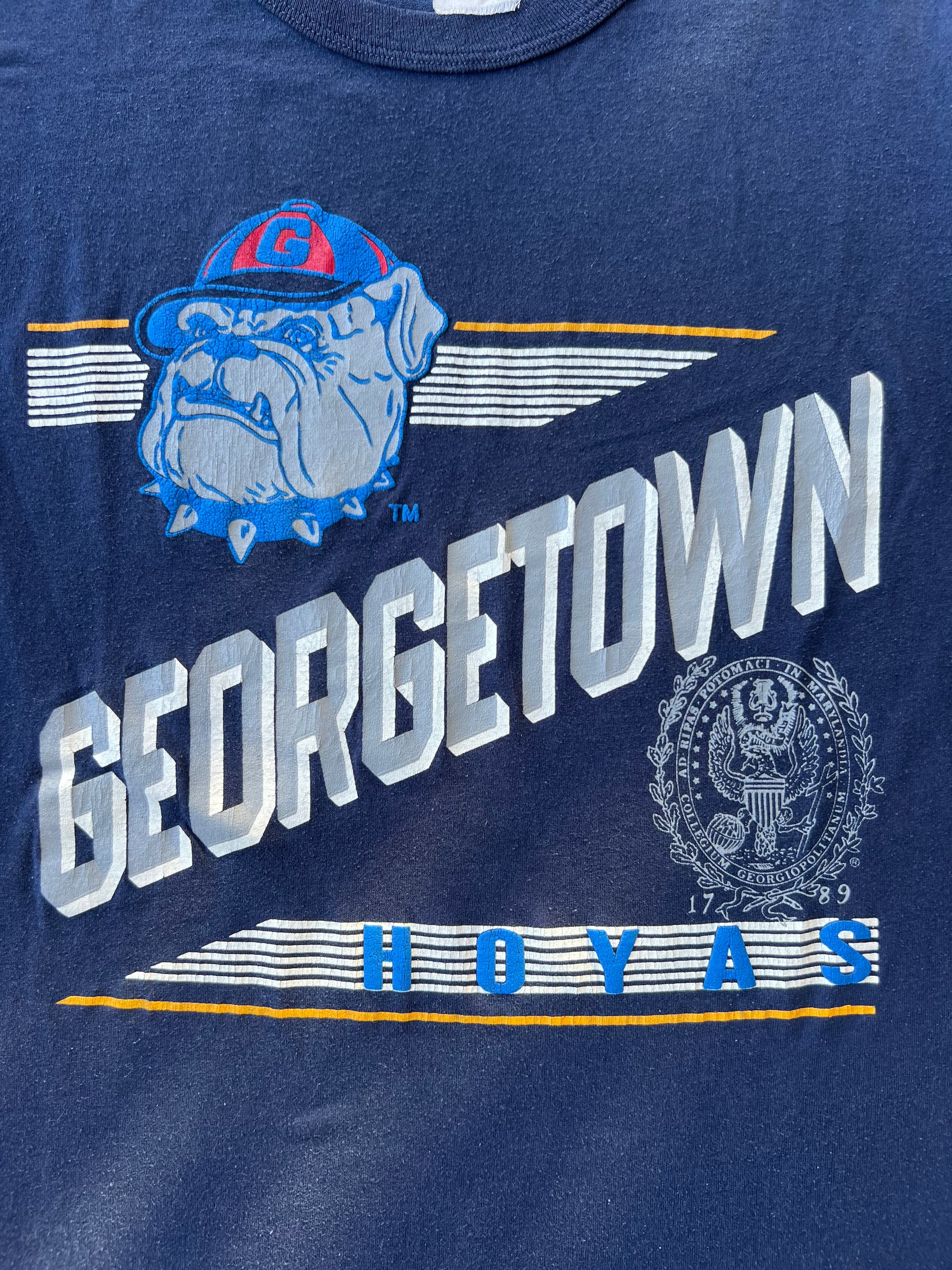 1990s Georgetown Hoyas Shirt XL