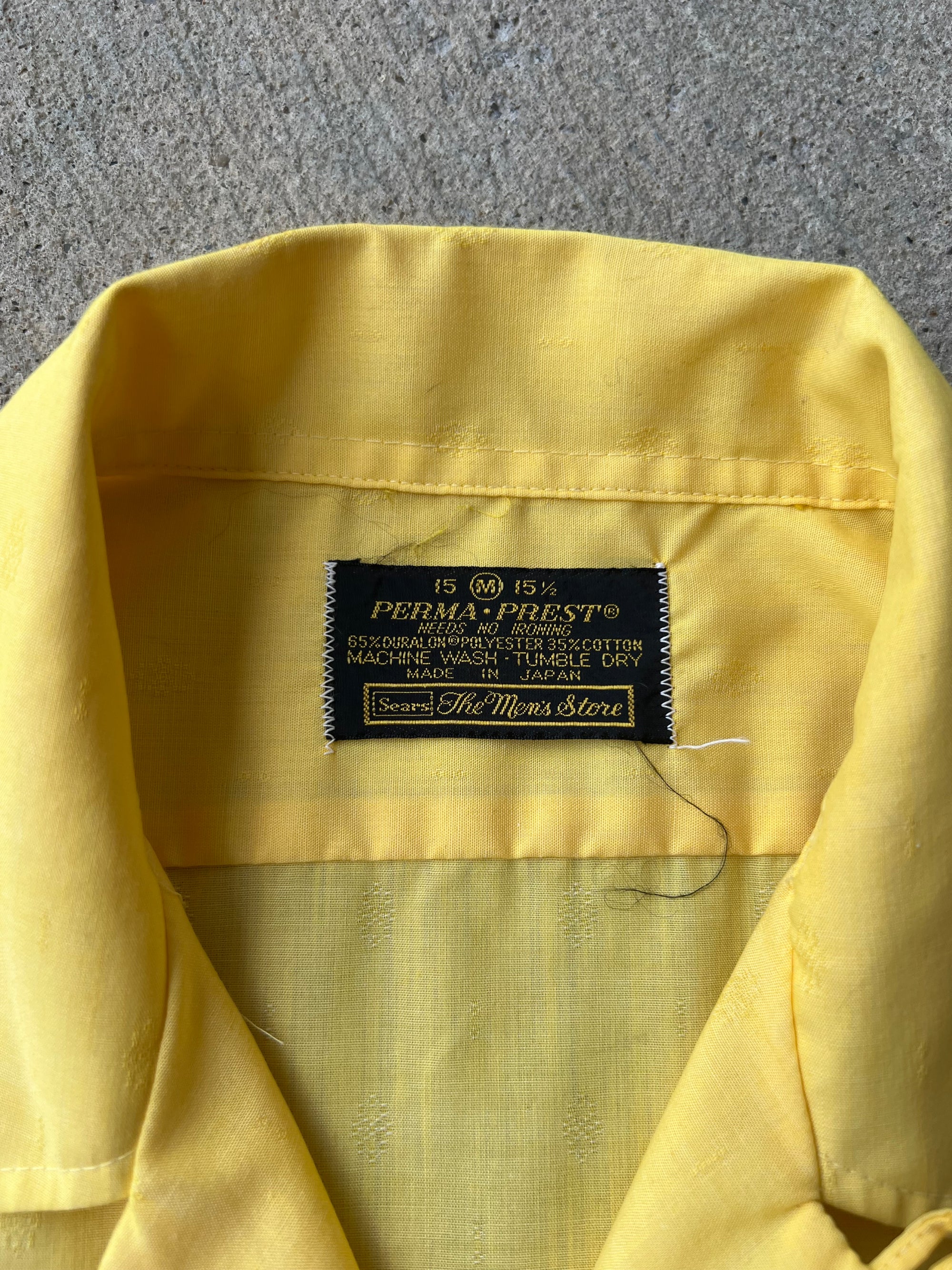 1970s Syria Bowling Shirt Large