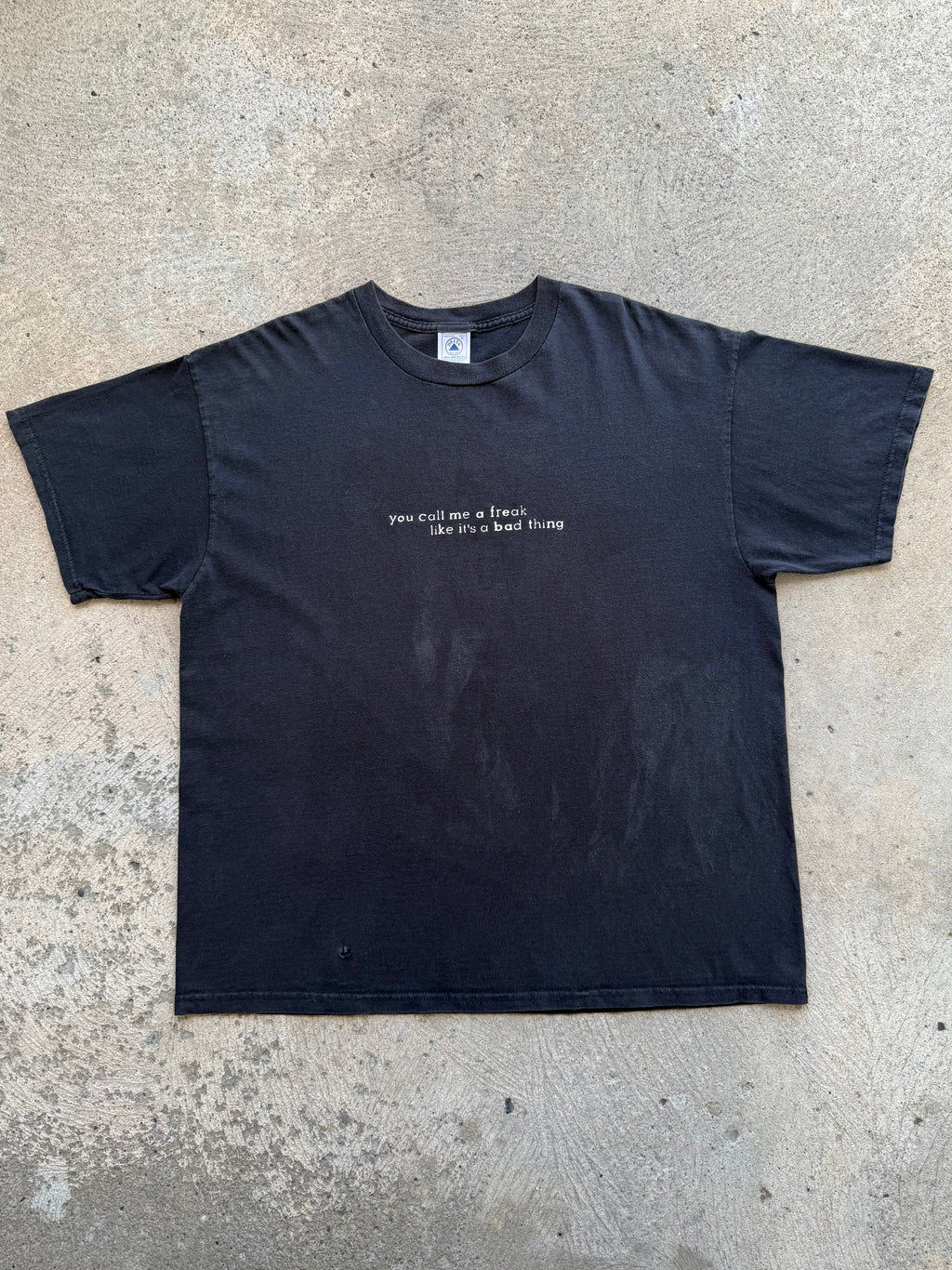 1990s You Call Me A Freak Shirt XL