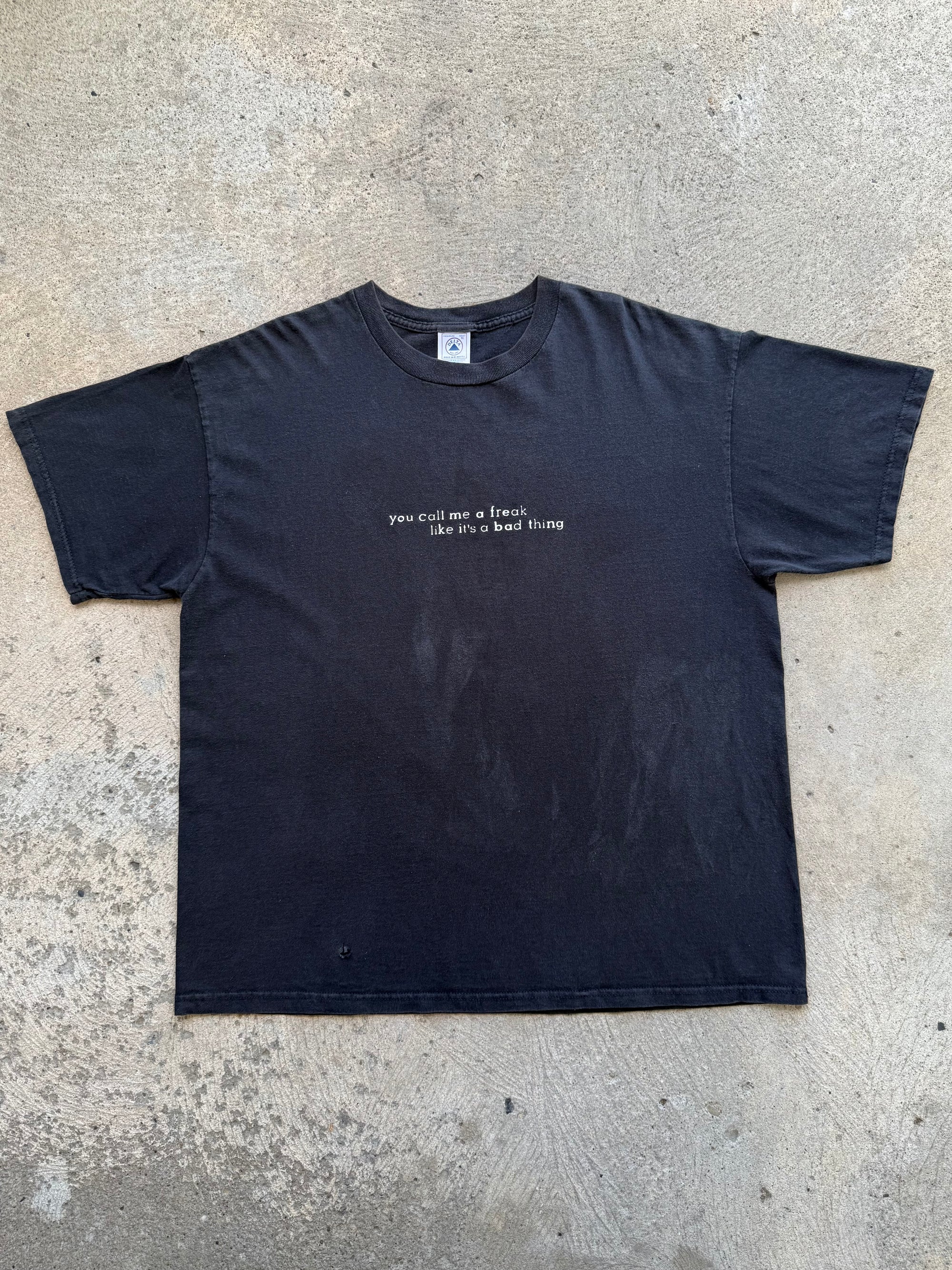 1990s You Call Me A Freak Shirt XL