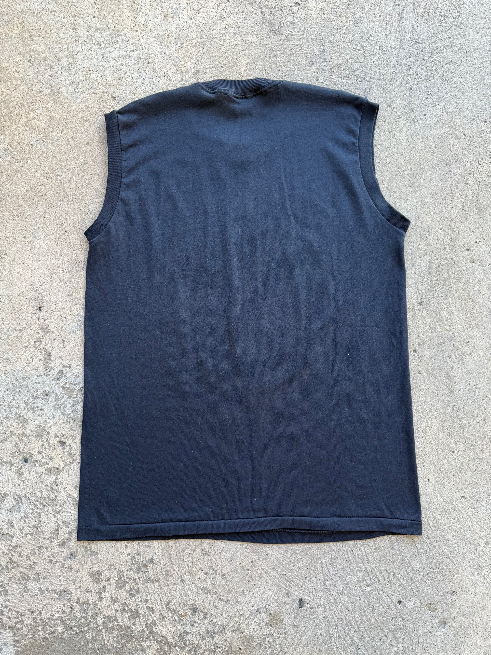 1987 Harley Born In The Usa Sleeveless Shirt Large