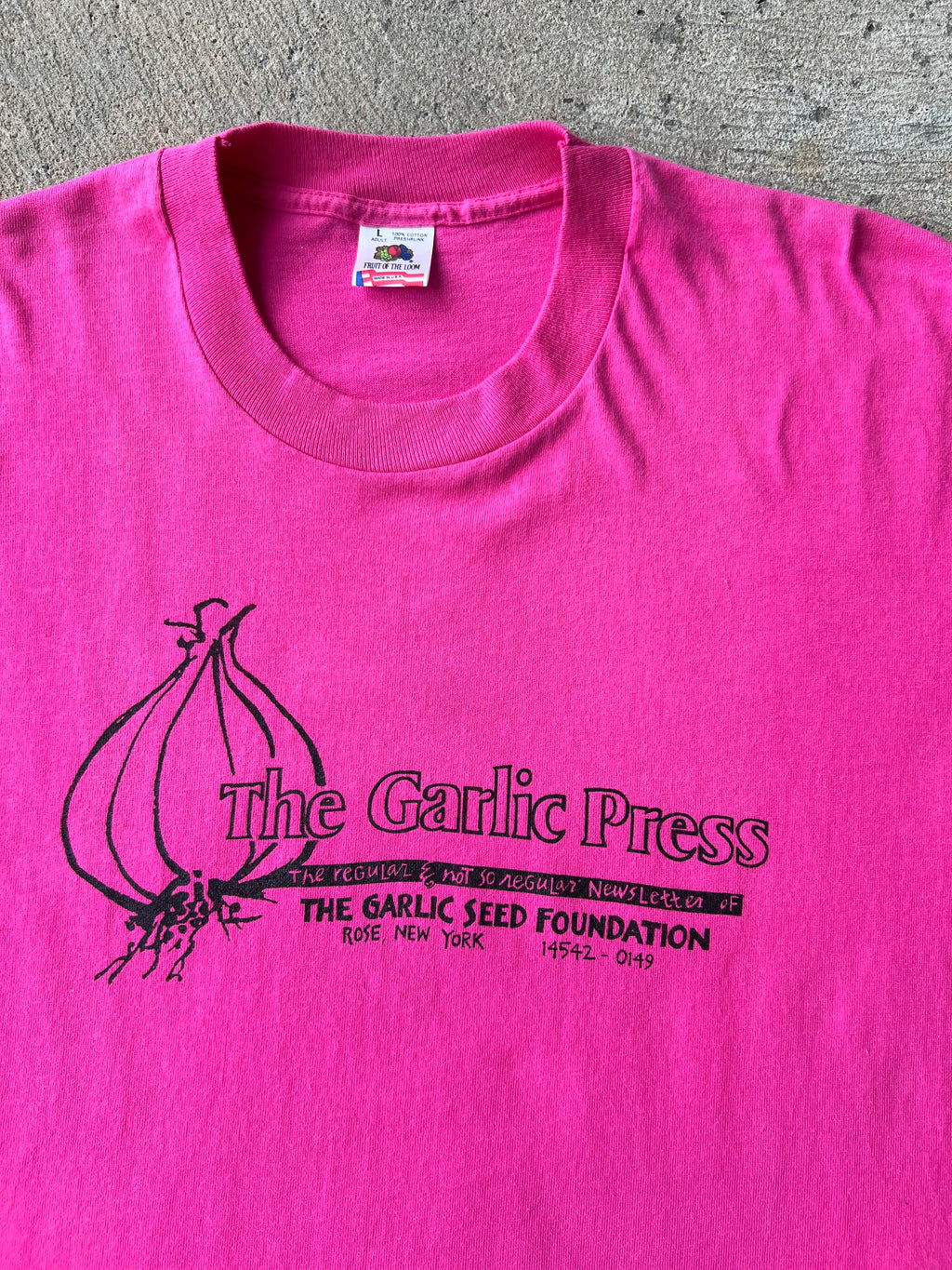 1980s Garlic Press Shirt Large