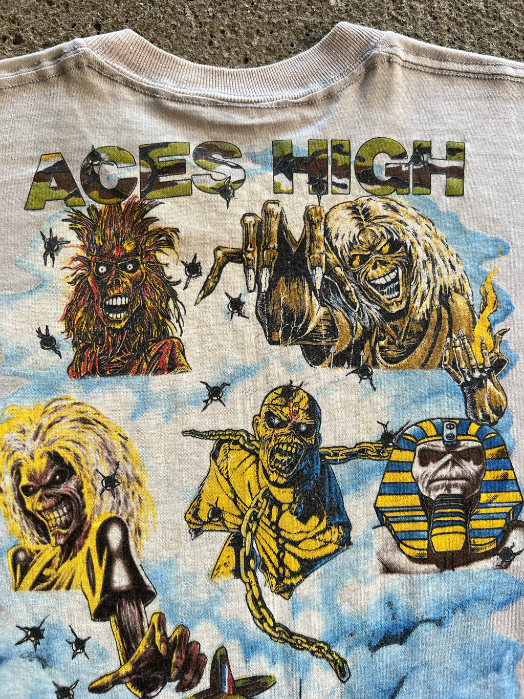 1980s Iron Maiden “Aces High” Medium