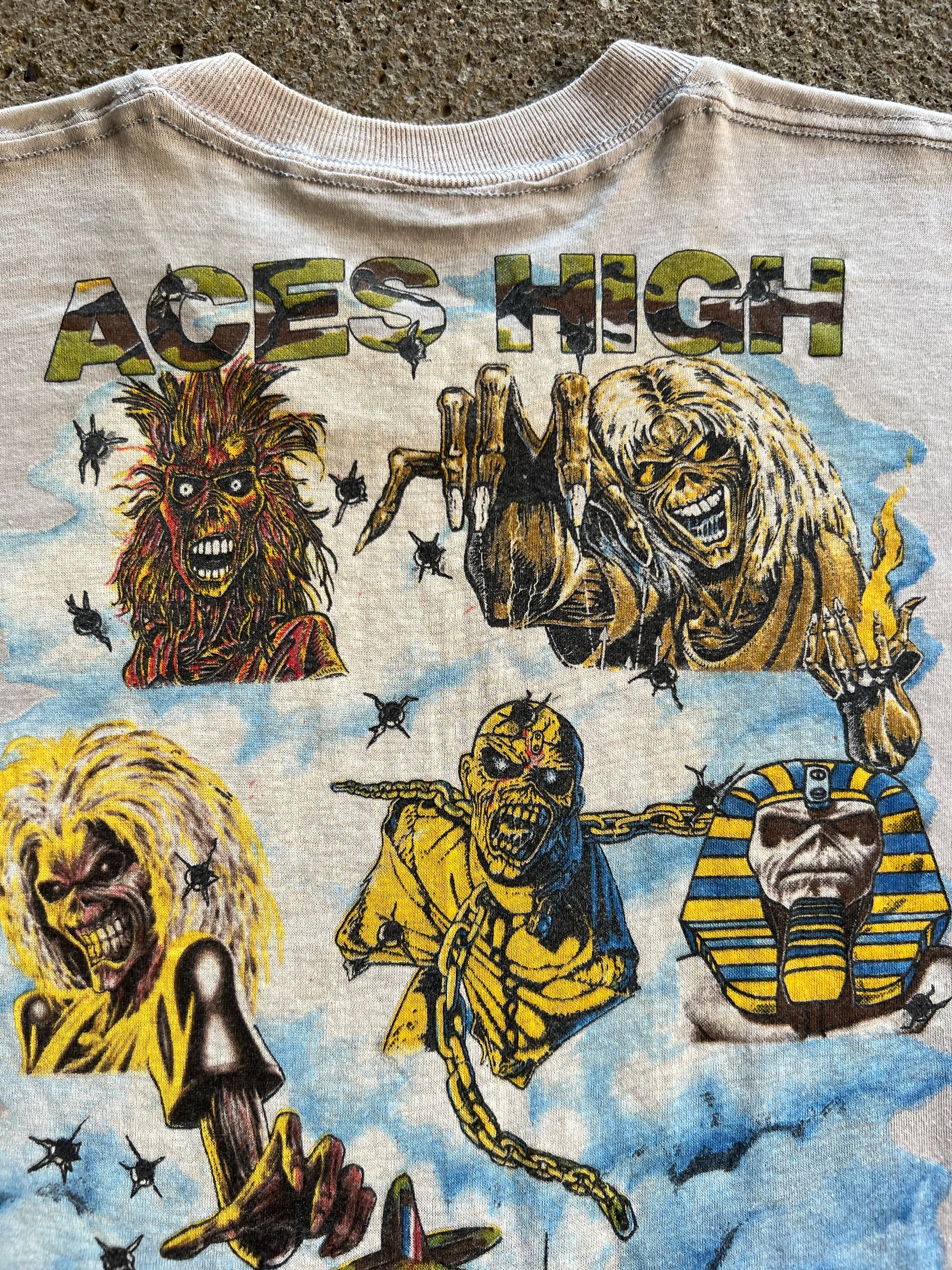 1980s Iron Maiden “Aces High” Medium