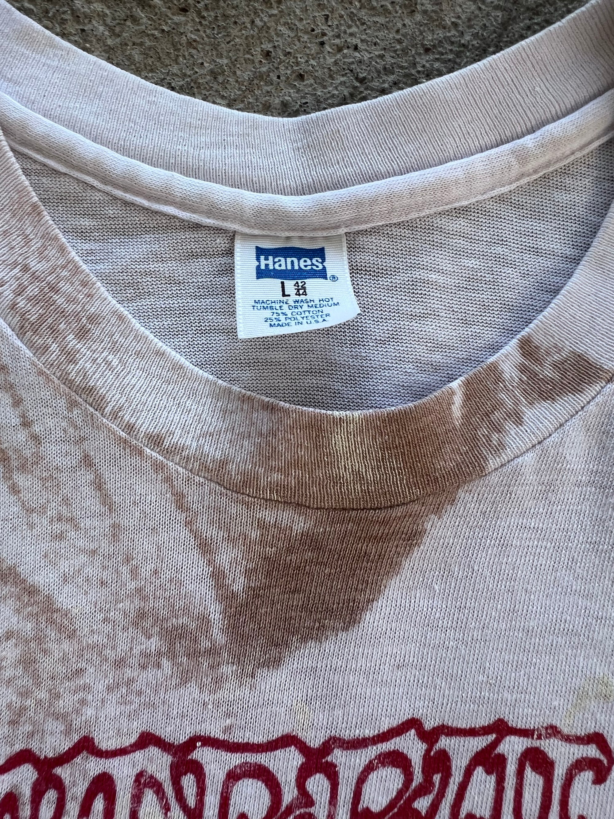 1984 Grateful Dead Parking Lot Shirt Large