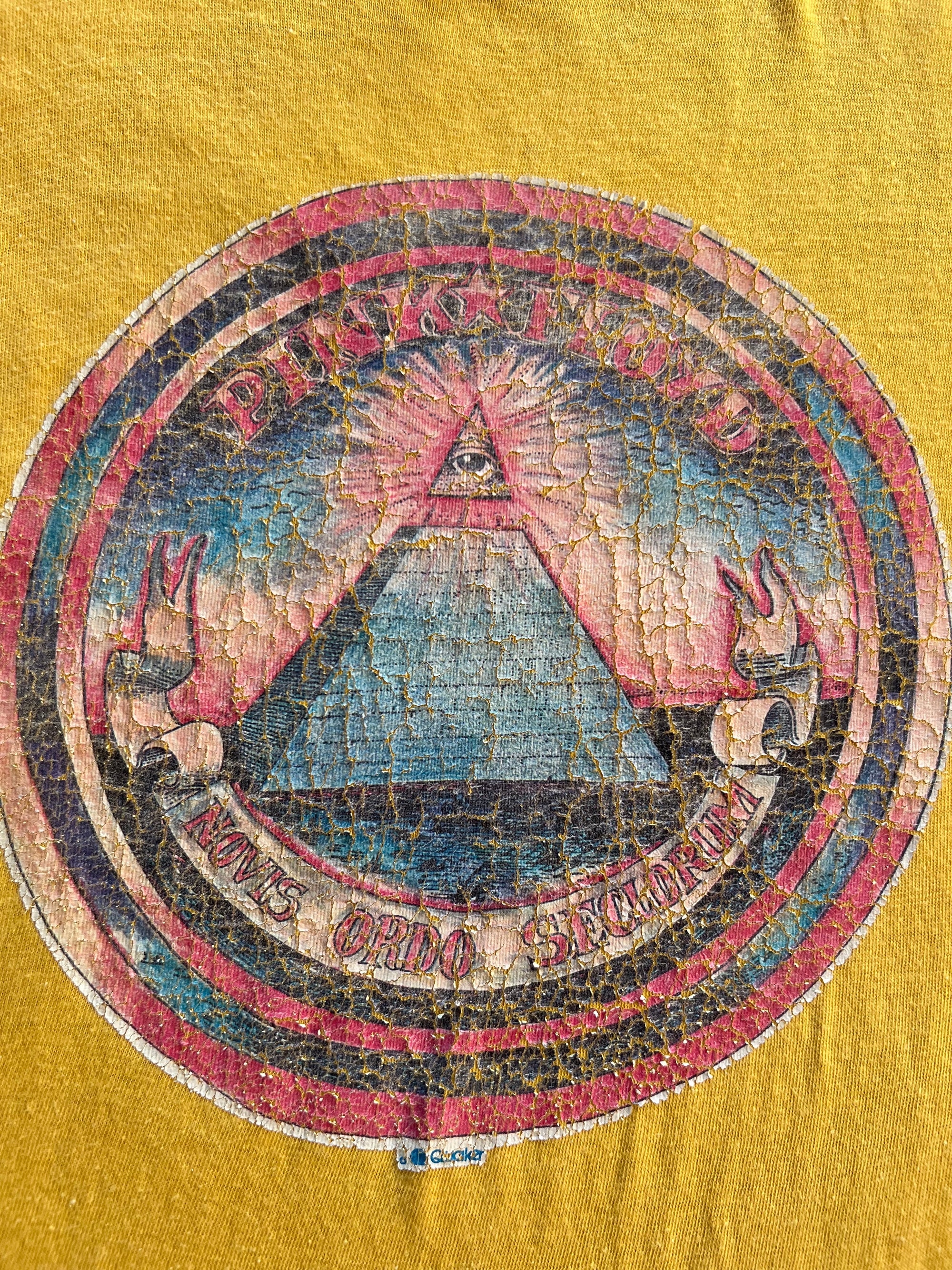 1970s Pink Floyd Novis Ordo Seclorum Shirt XS
