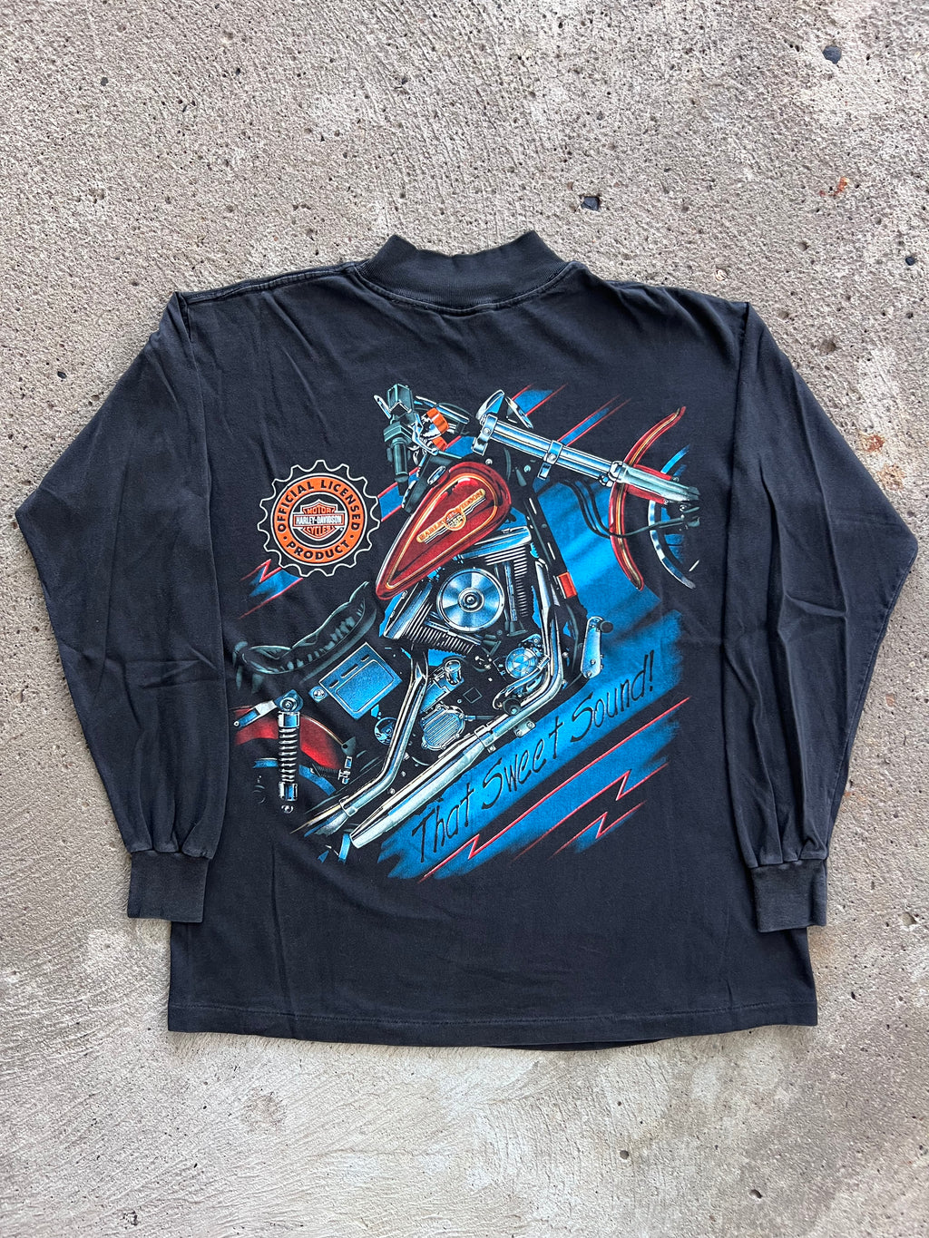 1990s Harley Davidson Longsleeve Large