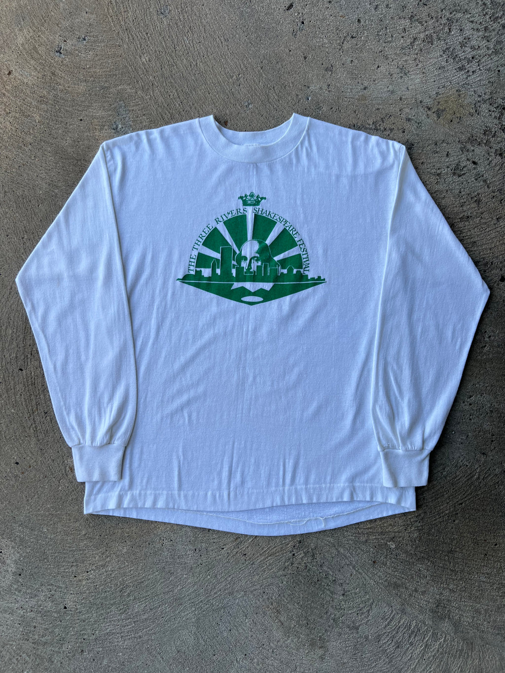 1980s Three Rivers Longsleeve Shirt Medium