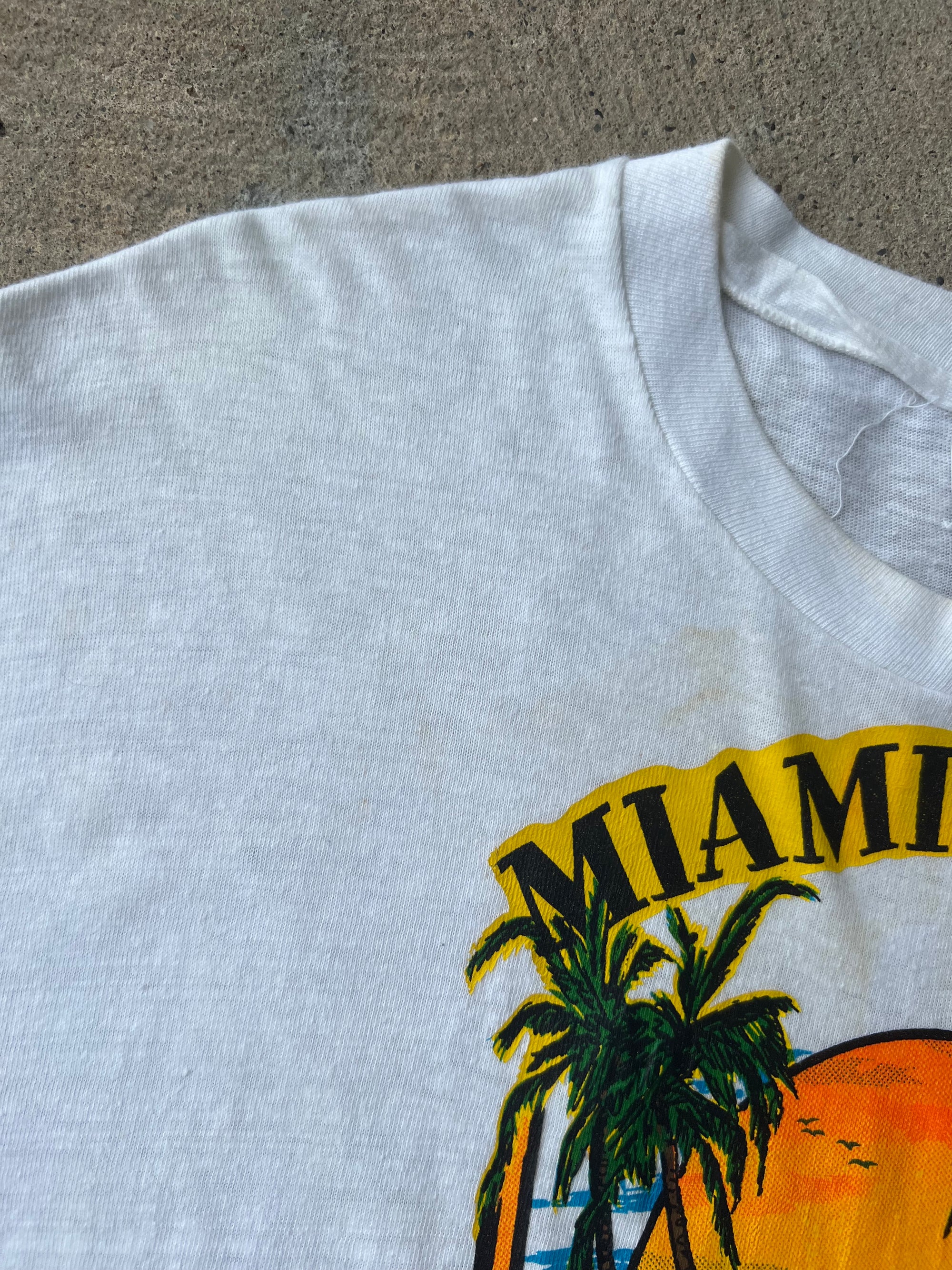 1970s Miami Beach Shirt XL
