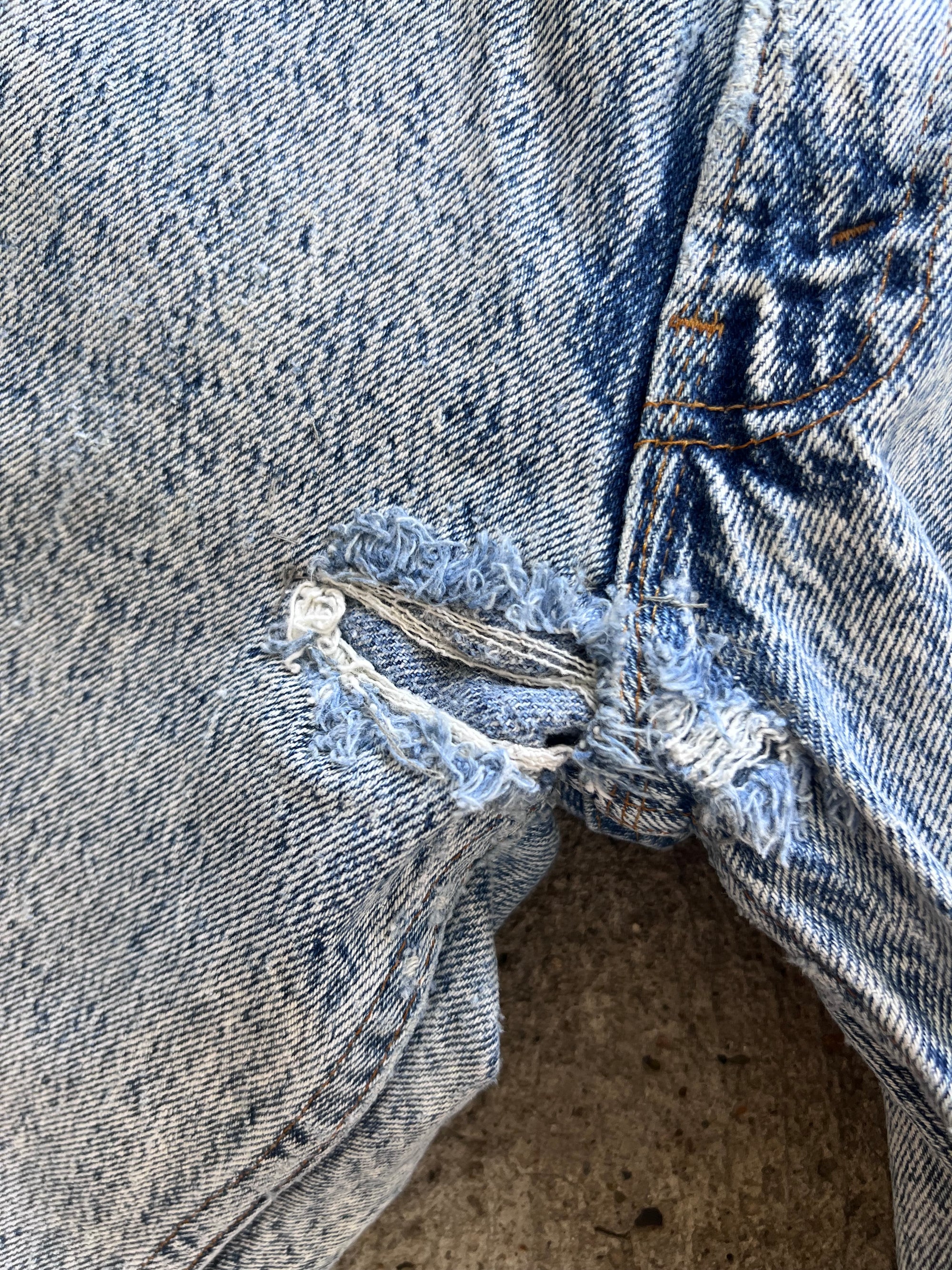 1980s Acid Wash Levis Pants 32x32
