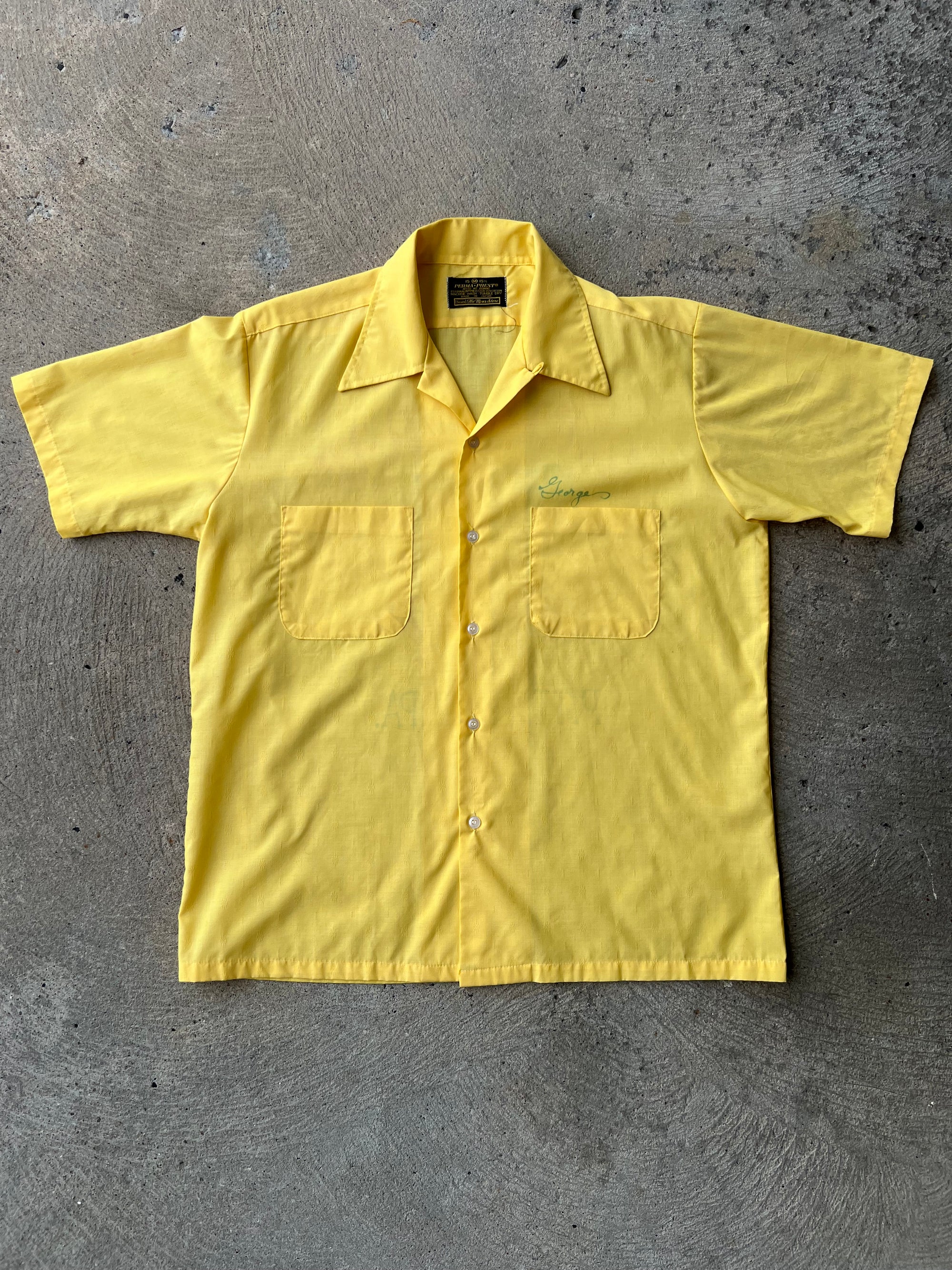 1970s Syria Bowling Shirt Large