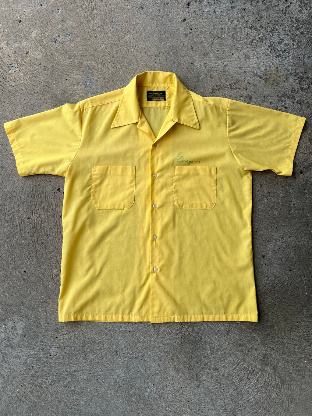 1970s Syria Bowling Shirt Large