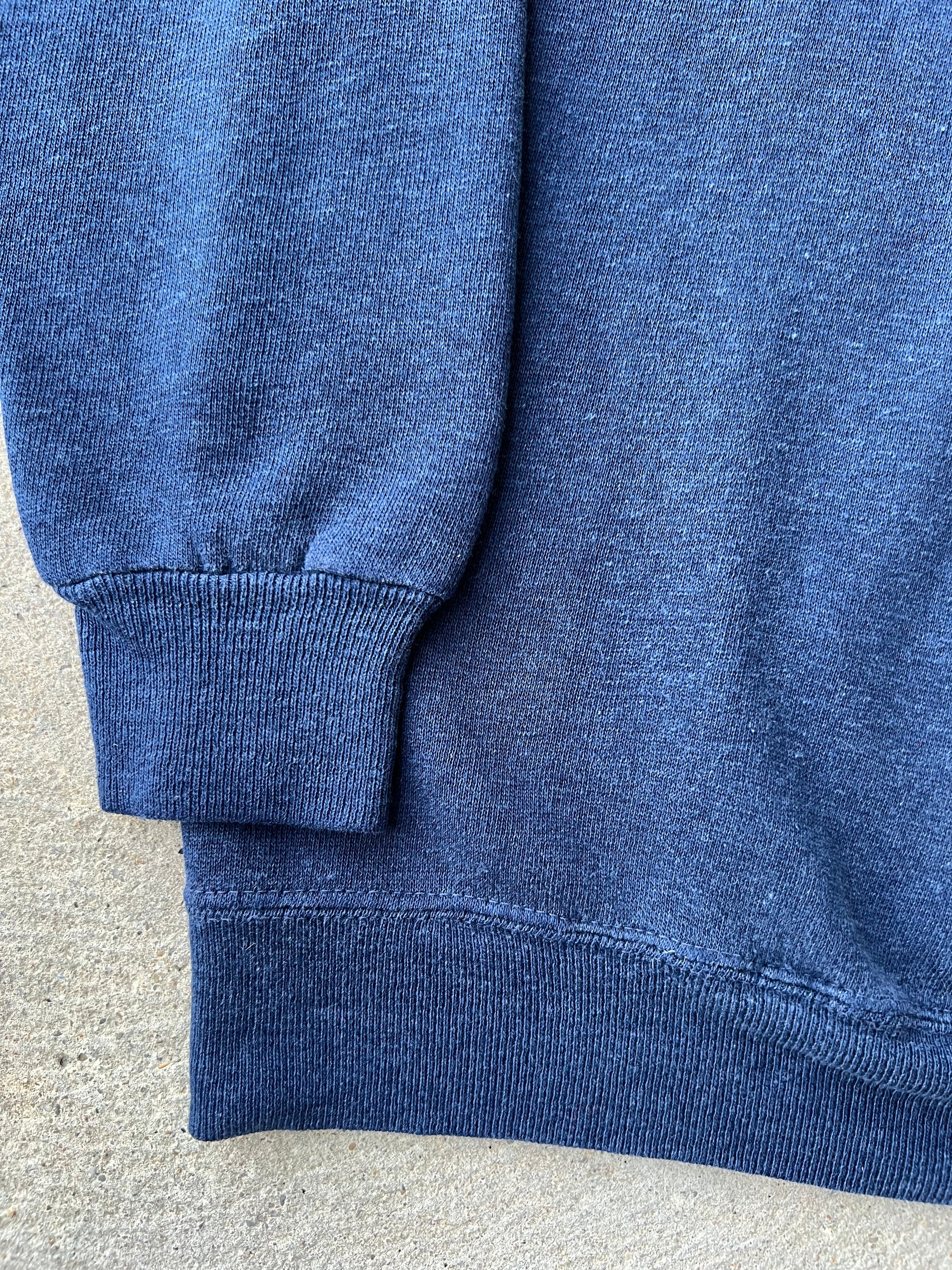 1970s Edinboro State Raglan Hoodie Velva Sheen