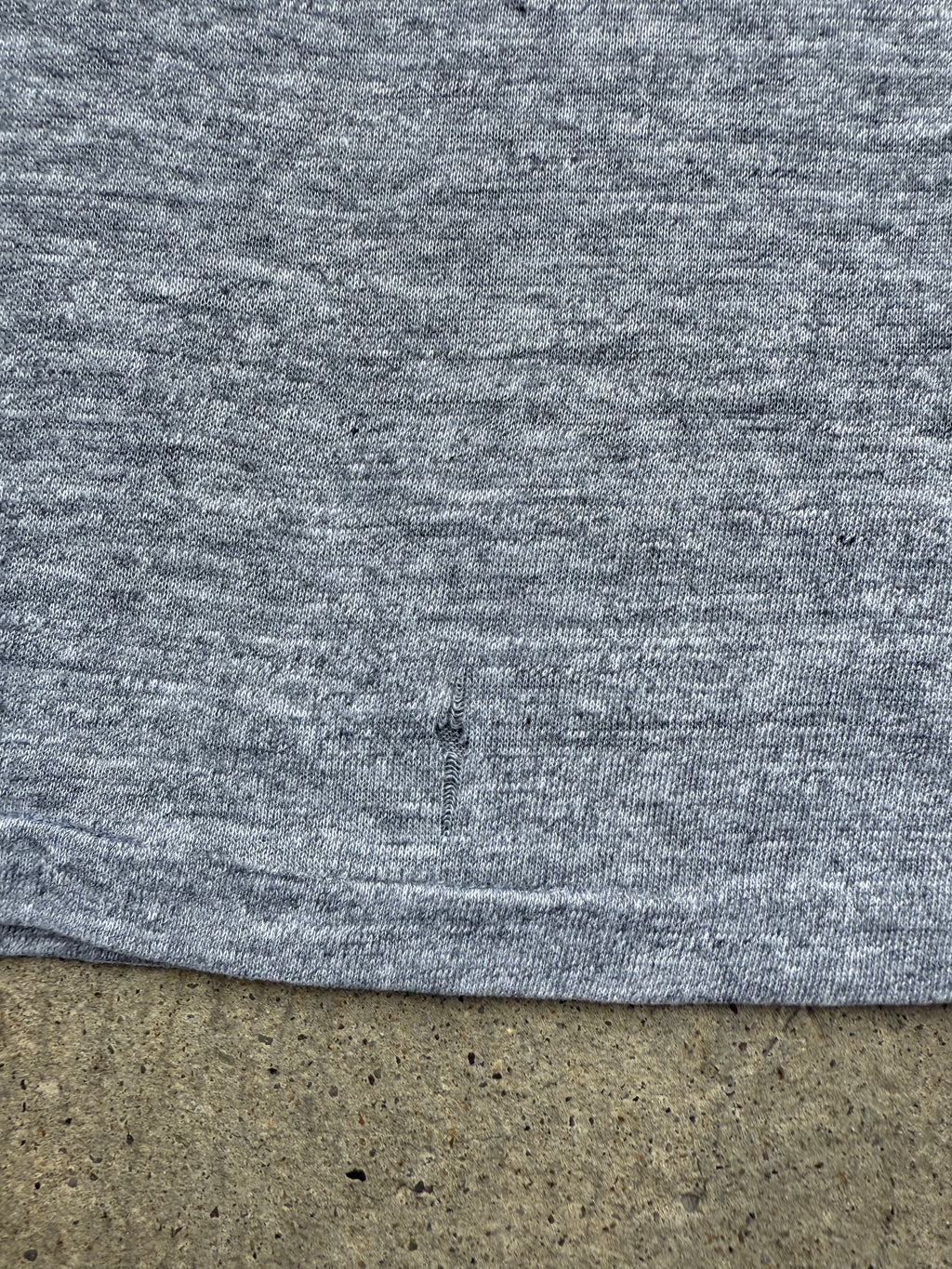 1980s Tri Blend Sportswear Shirt Gray Medium