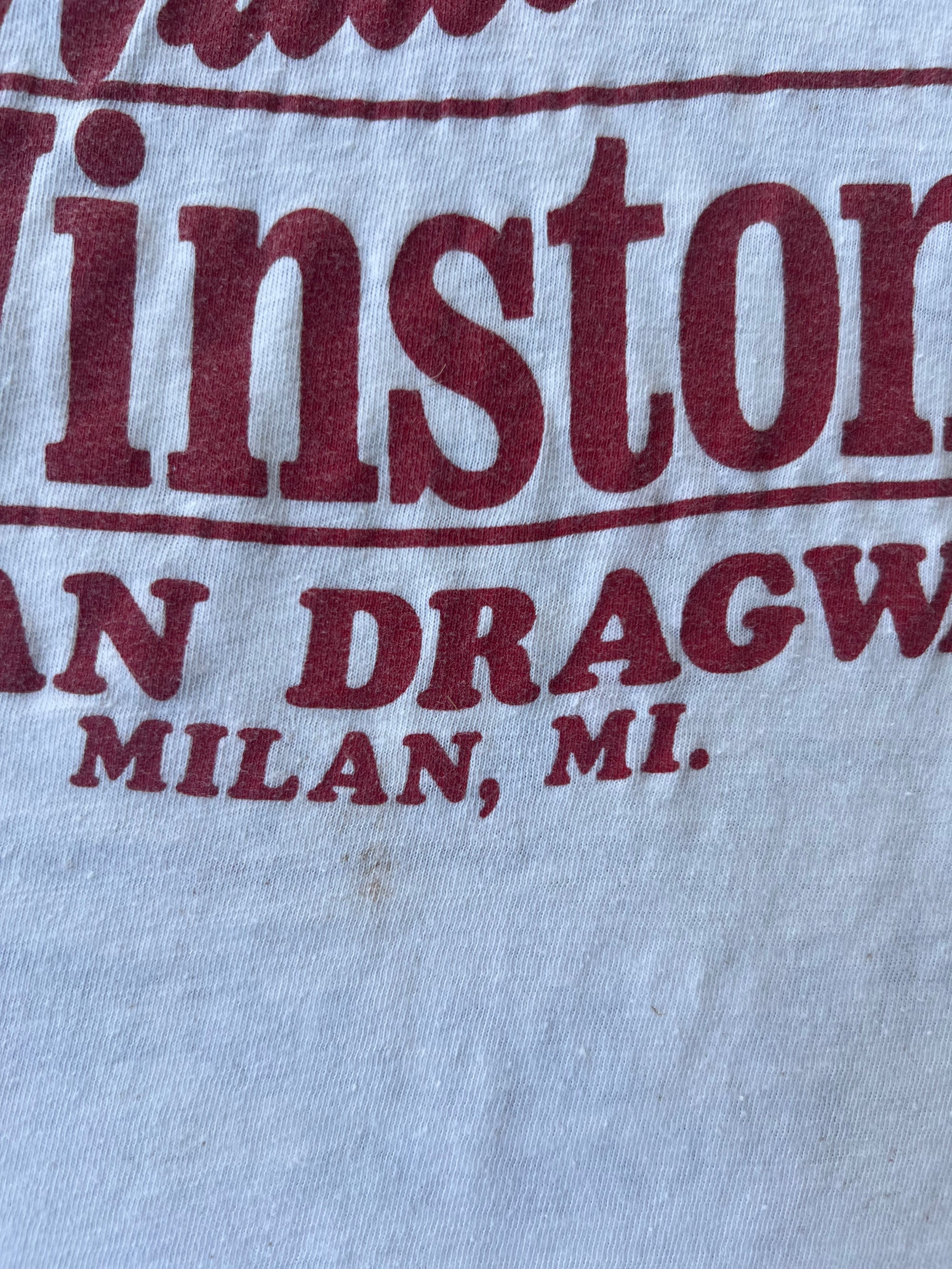 1981 Northern Nationals Milan Dragway Shirt Large