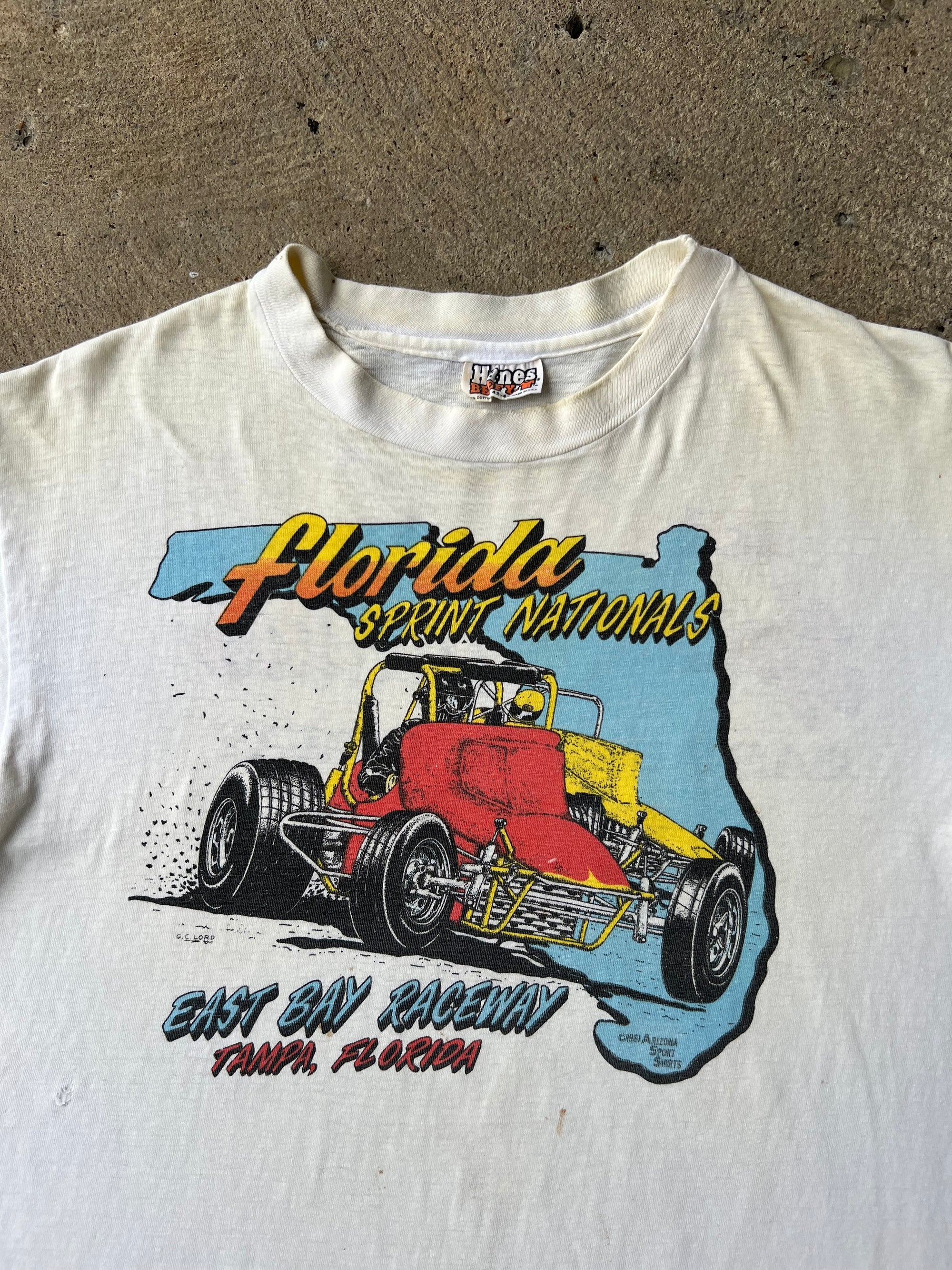 1981 Florida Sprint Nationals Shirt Large