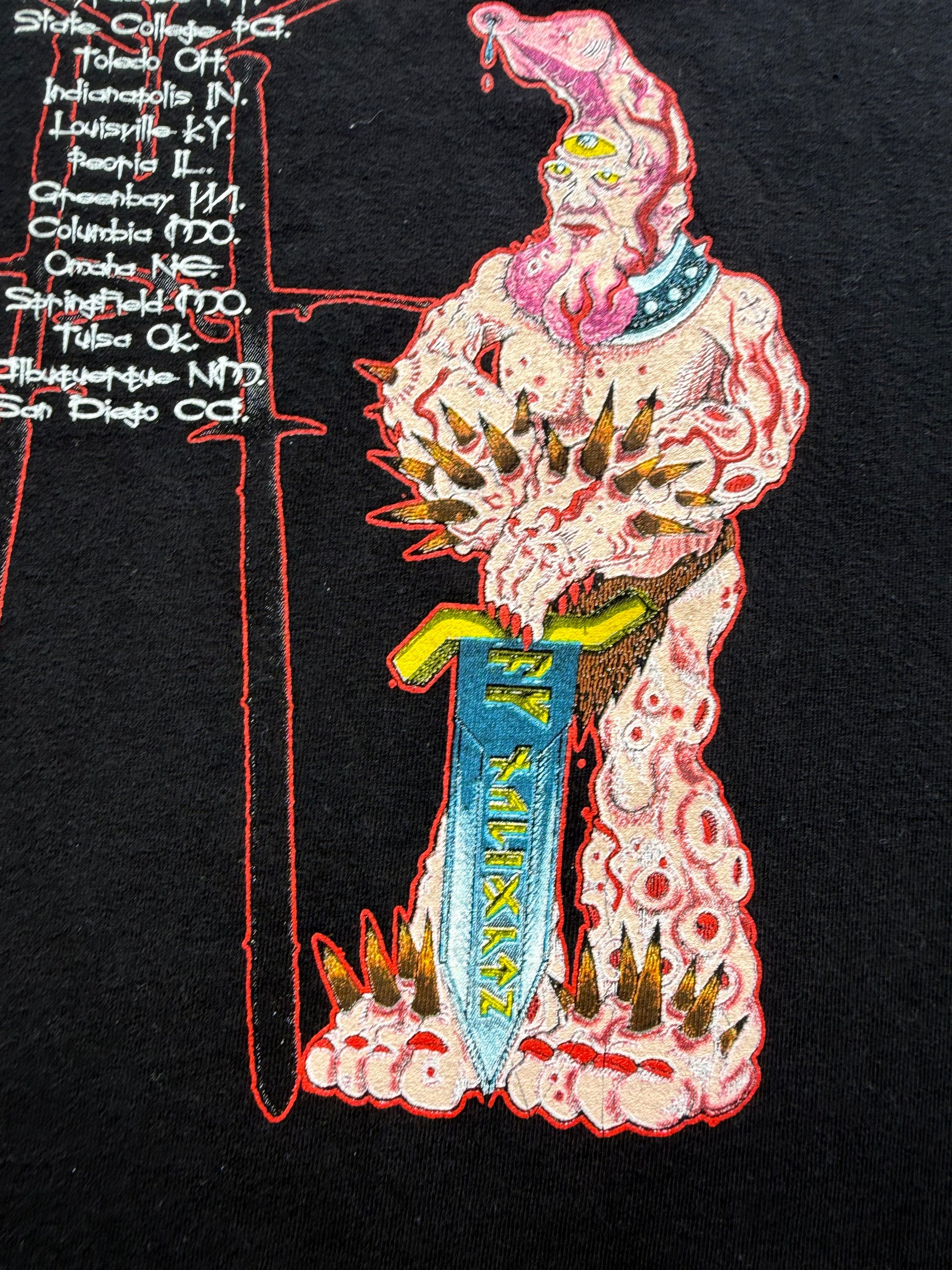 1990s GWAR U.S Tour Shirt Large