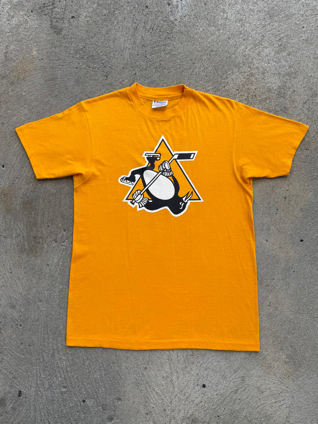 1980s Pittsburgh Penguins Upside Down Logo Shirt Medium