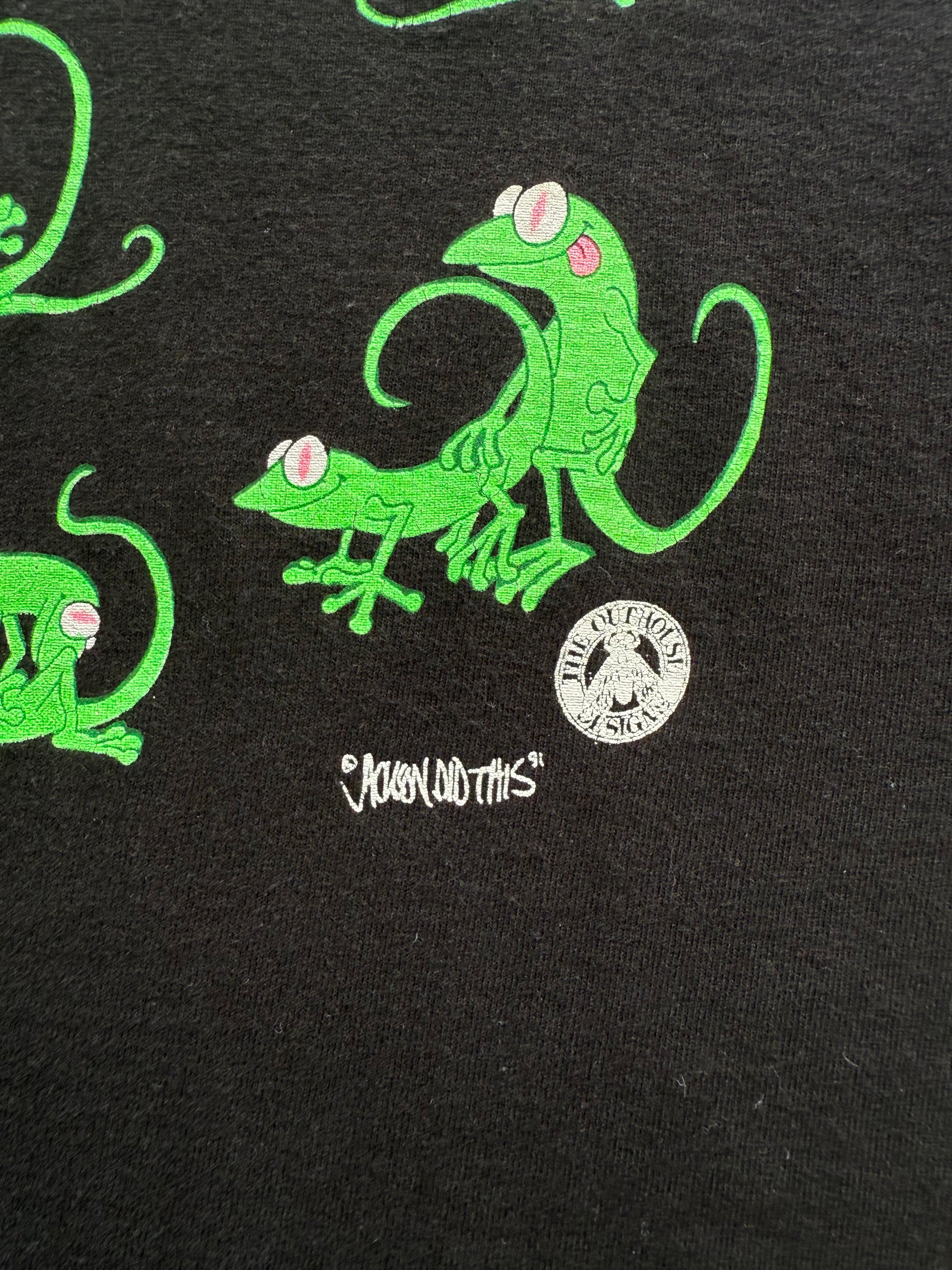 1990s Lizards Sex Positions Shirt Large