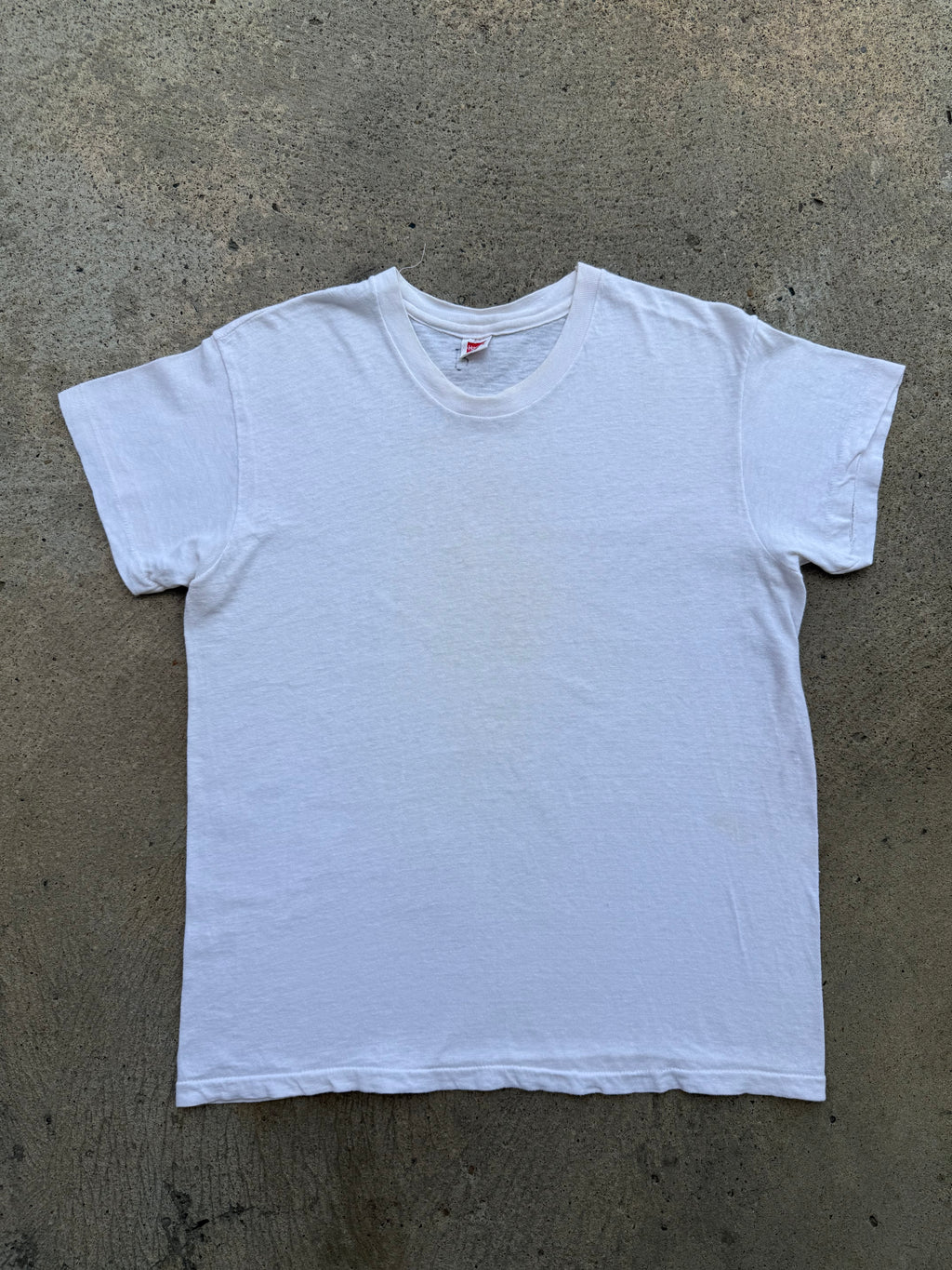 1960s Hanes White Shirt