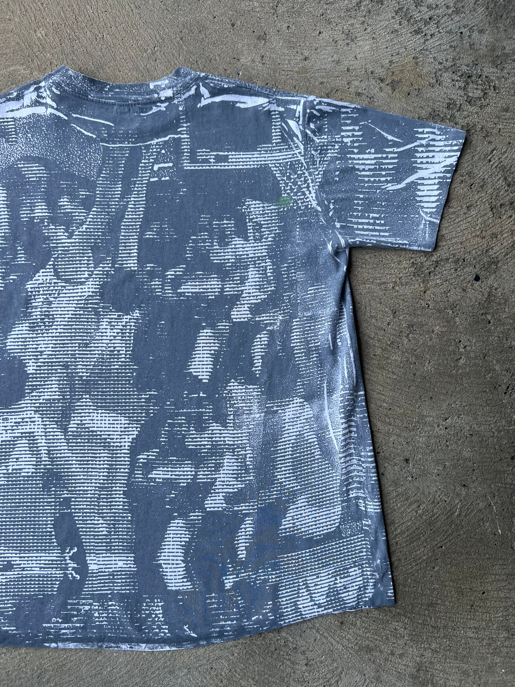 1980s Adidas AOP Shirt L/XL
