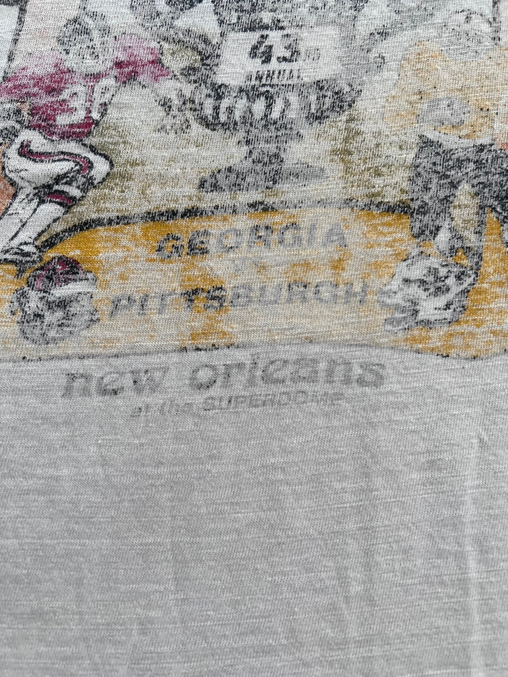 70s Pitt Sugar Bowl Classic Ringer Medium
