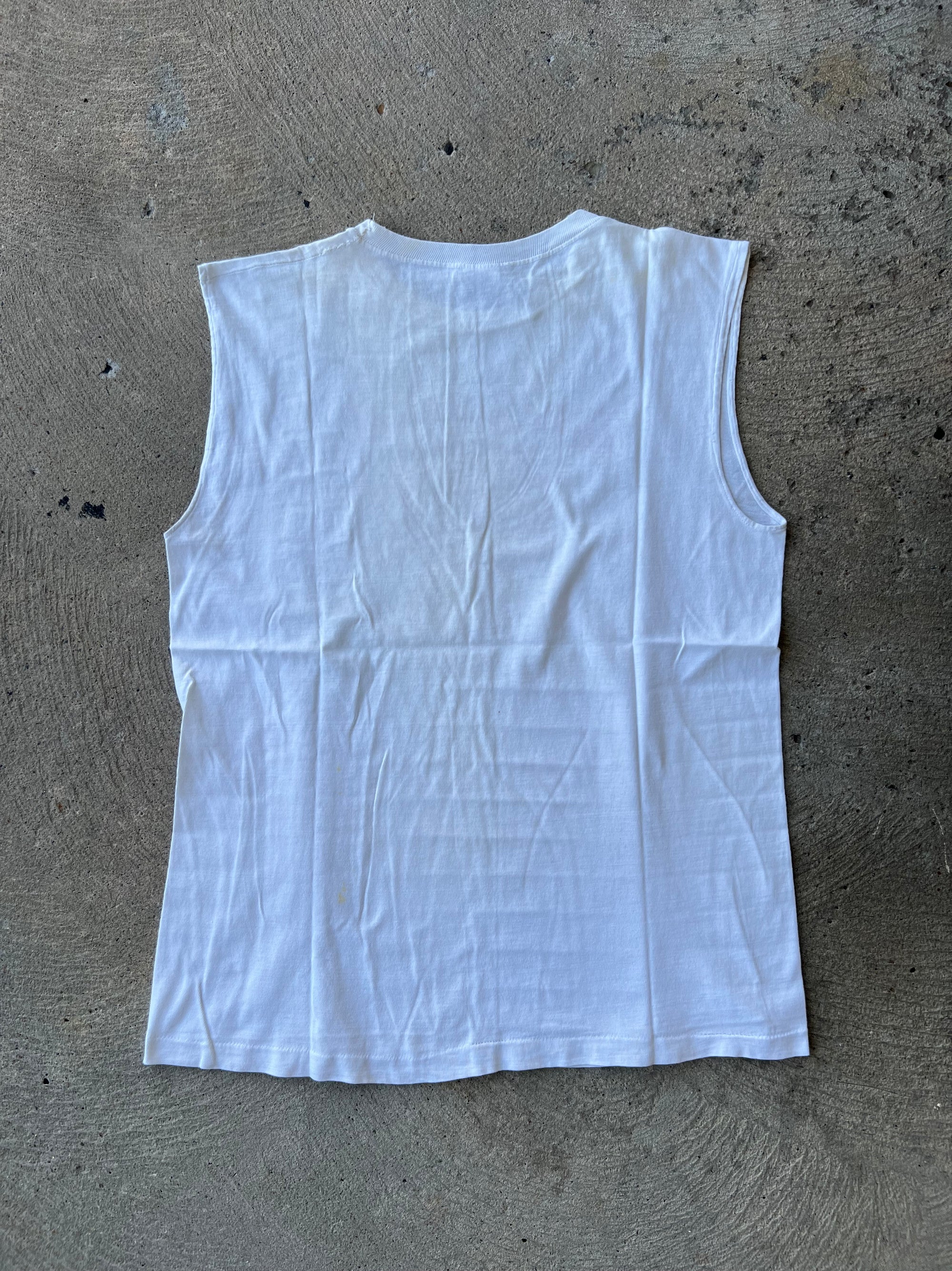 1950s Champion Ruffsdale Archers Sleeveless Shirt Large