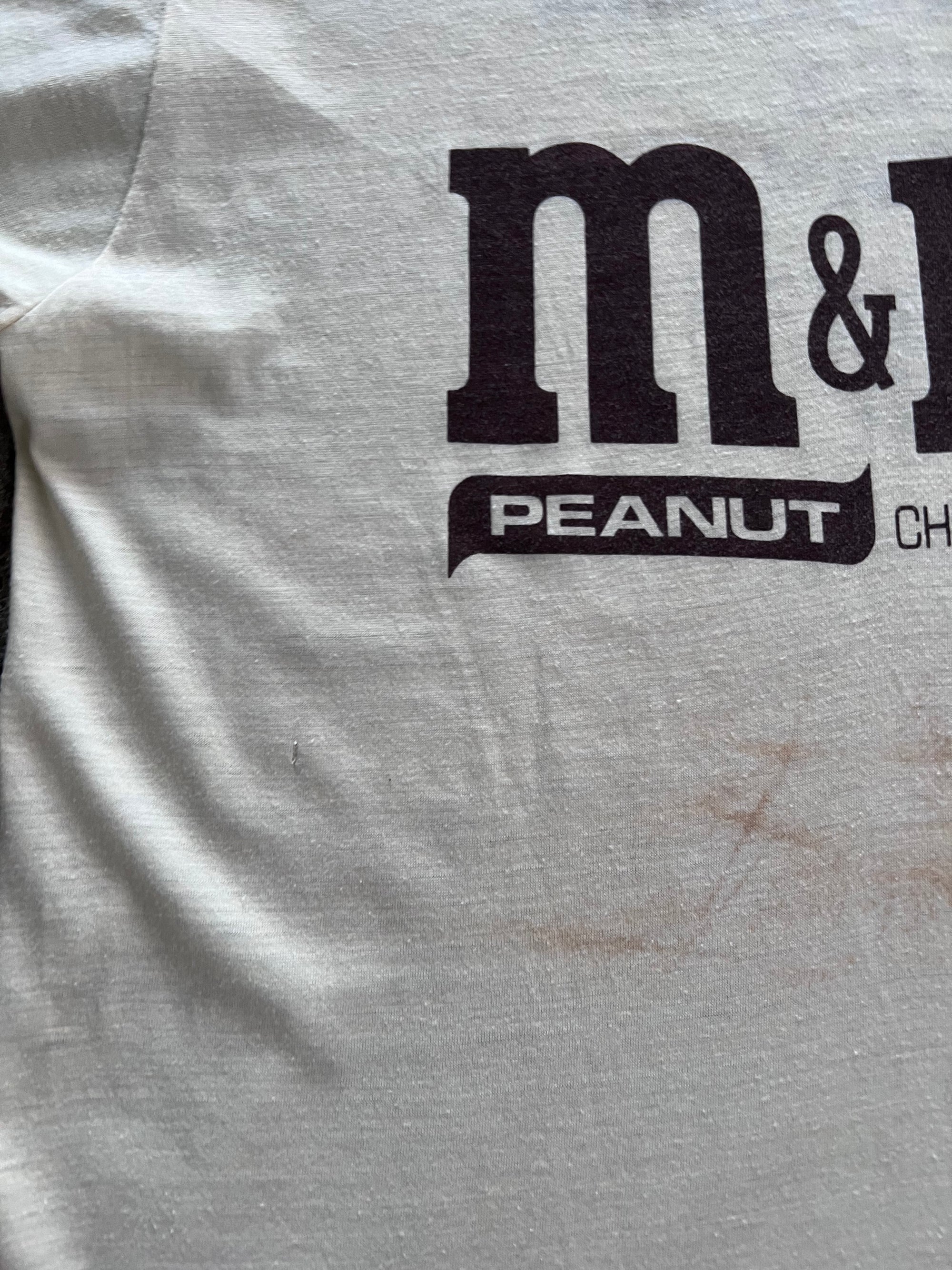 1970s M&M Ringer Shirt Large
