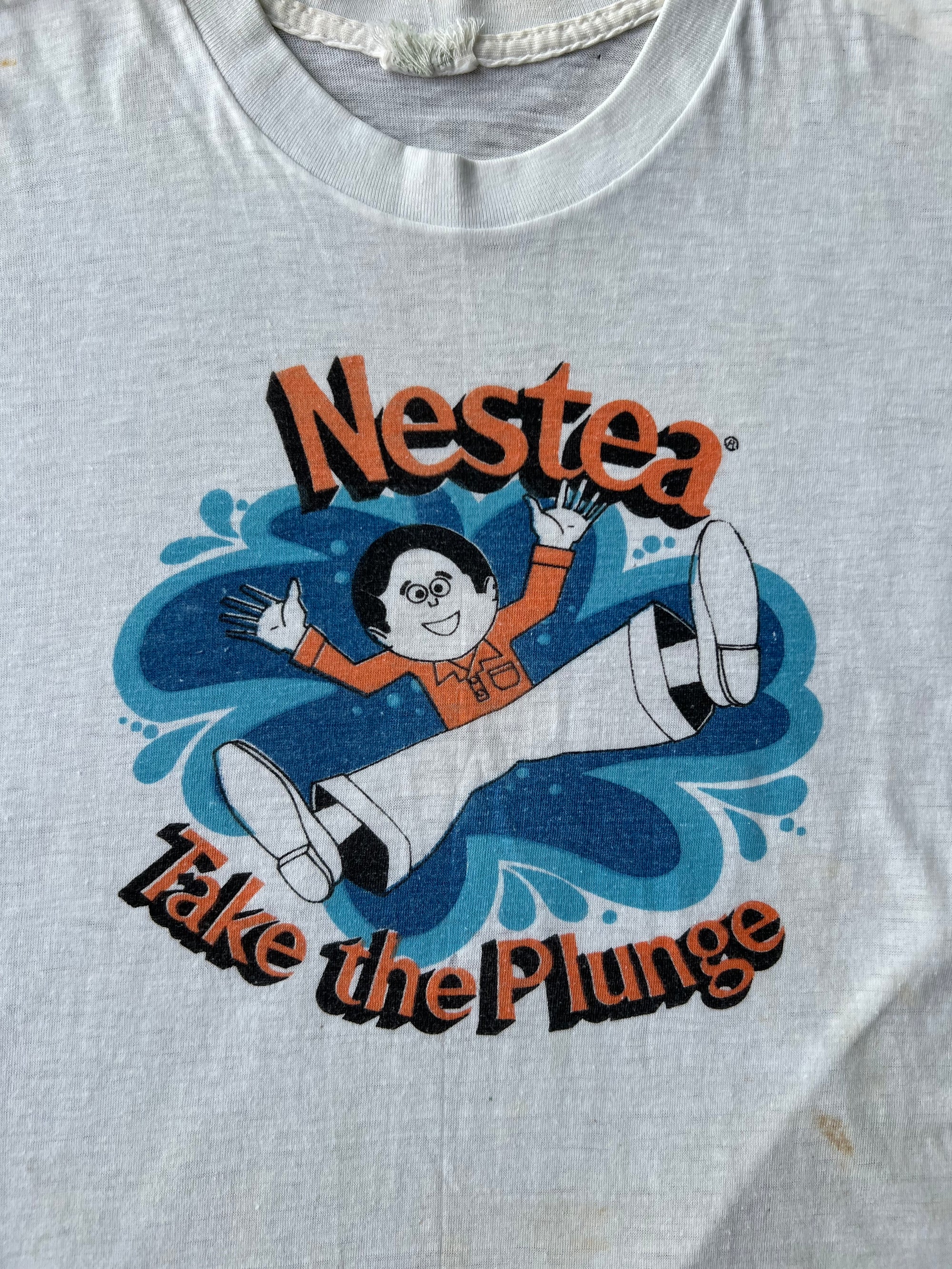 1970s Nestea "Take the plunge" Shirt Large