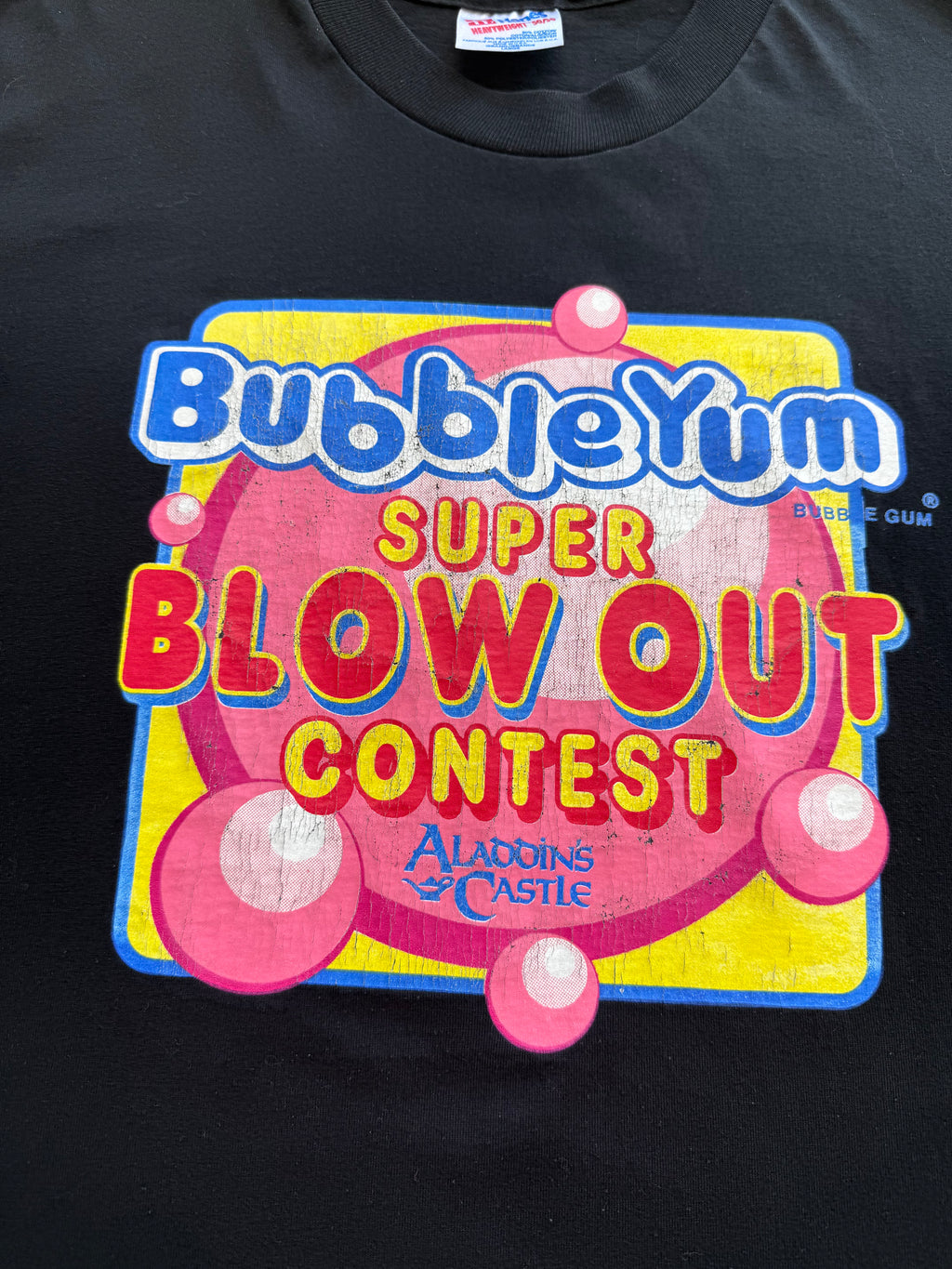 1992 BubbleYum Blow Out Contest Shirt Large